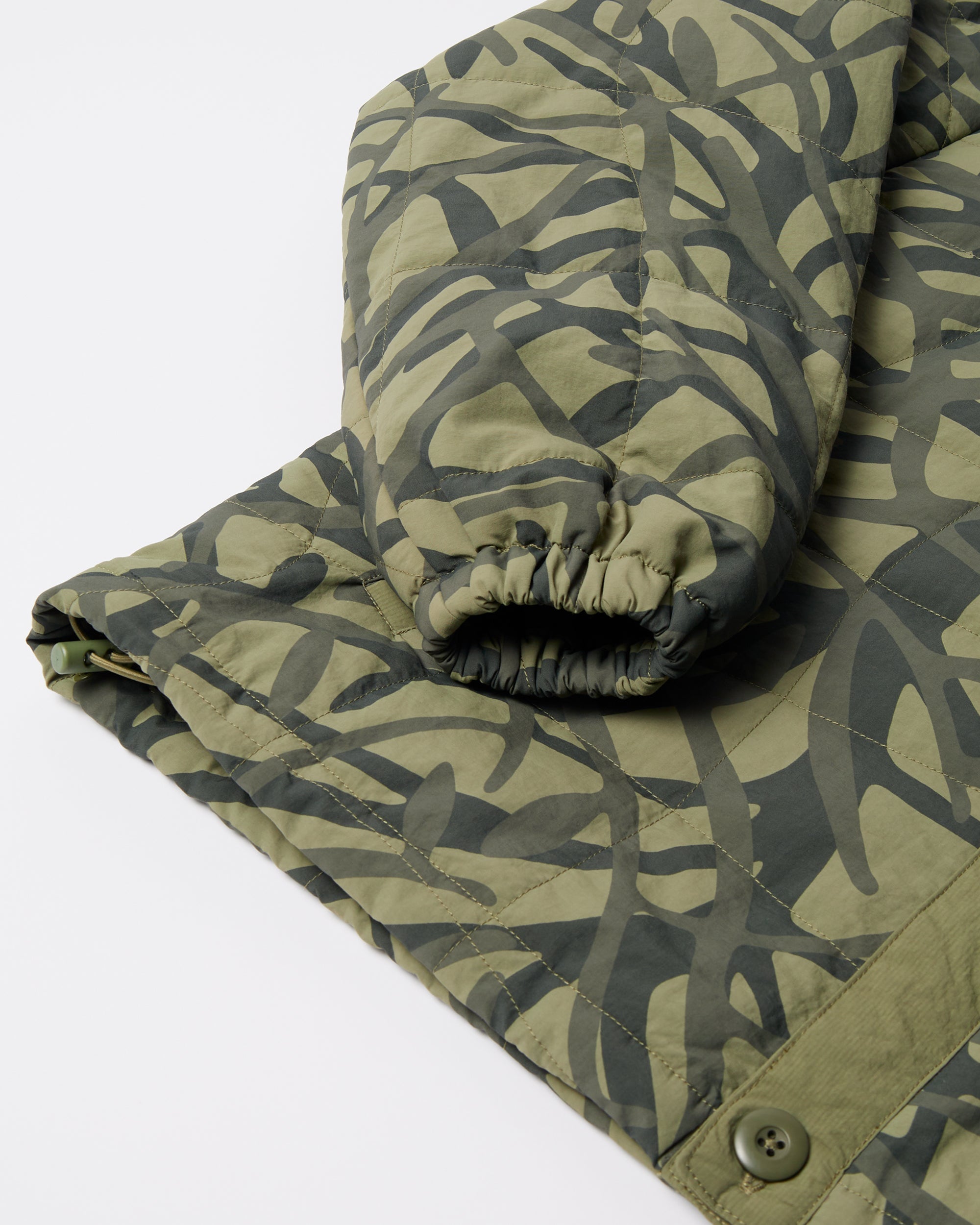 A Forest Quilted Jacket | Green
