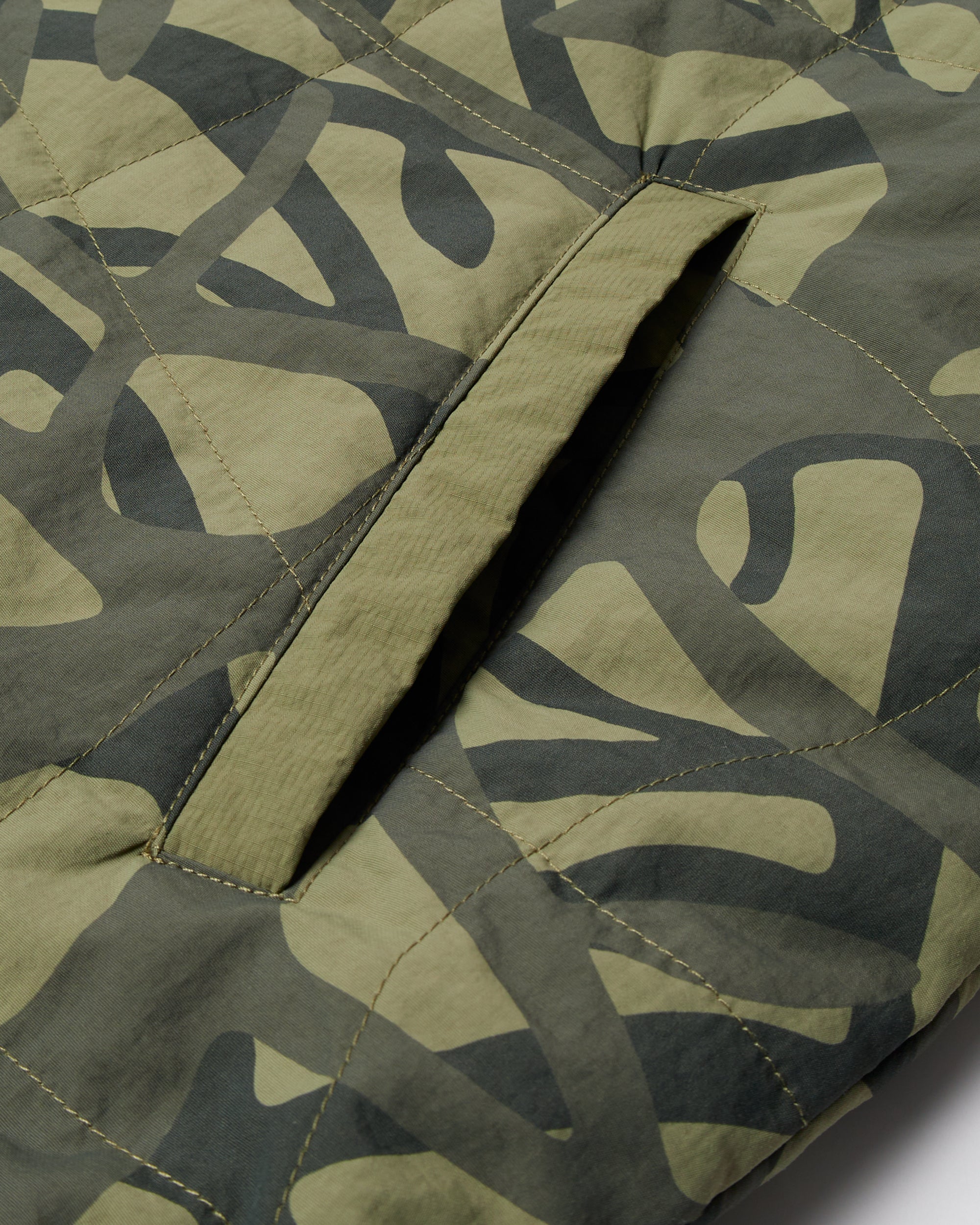 A Forest Quilted Jacket | Green
