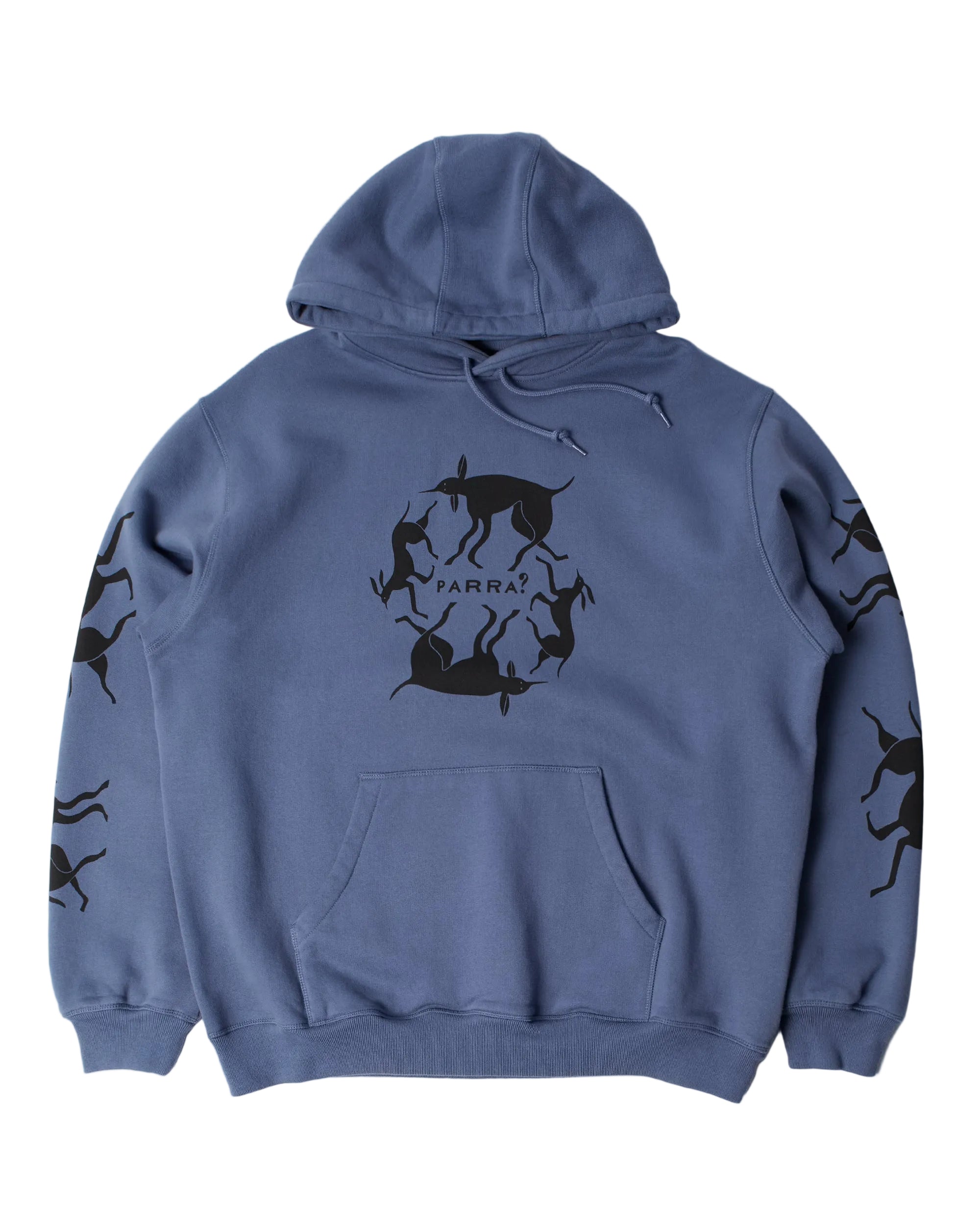 Non Grand Cafe Hooded Sweatshirt | Blue