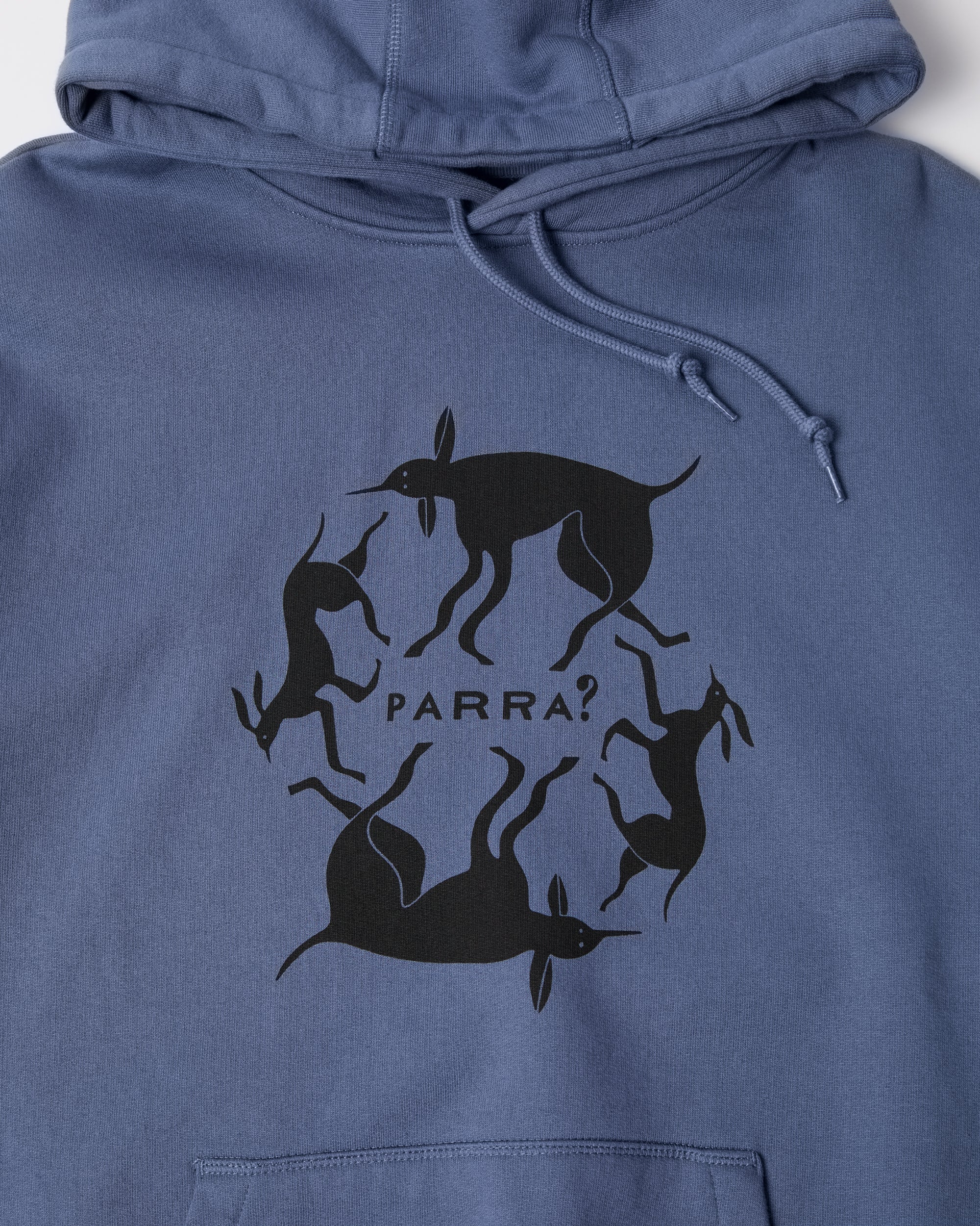 Non Grand Cafe Hooded Sweatshirt | Blue