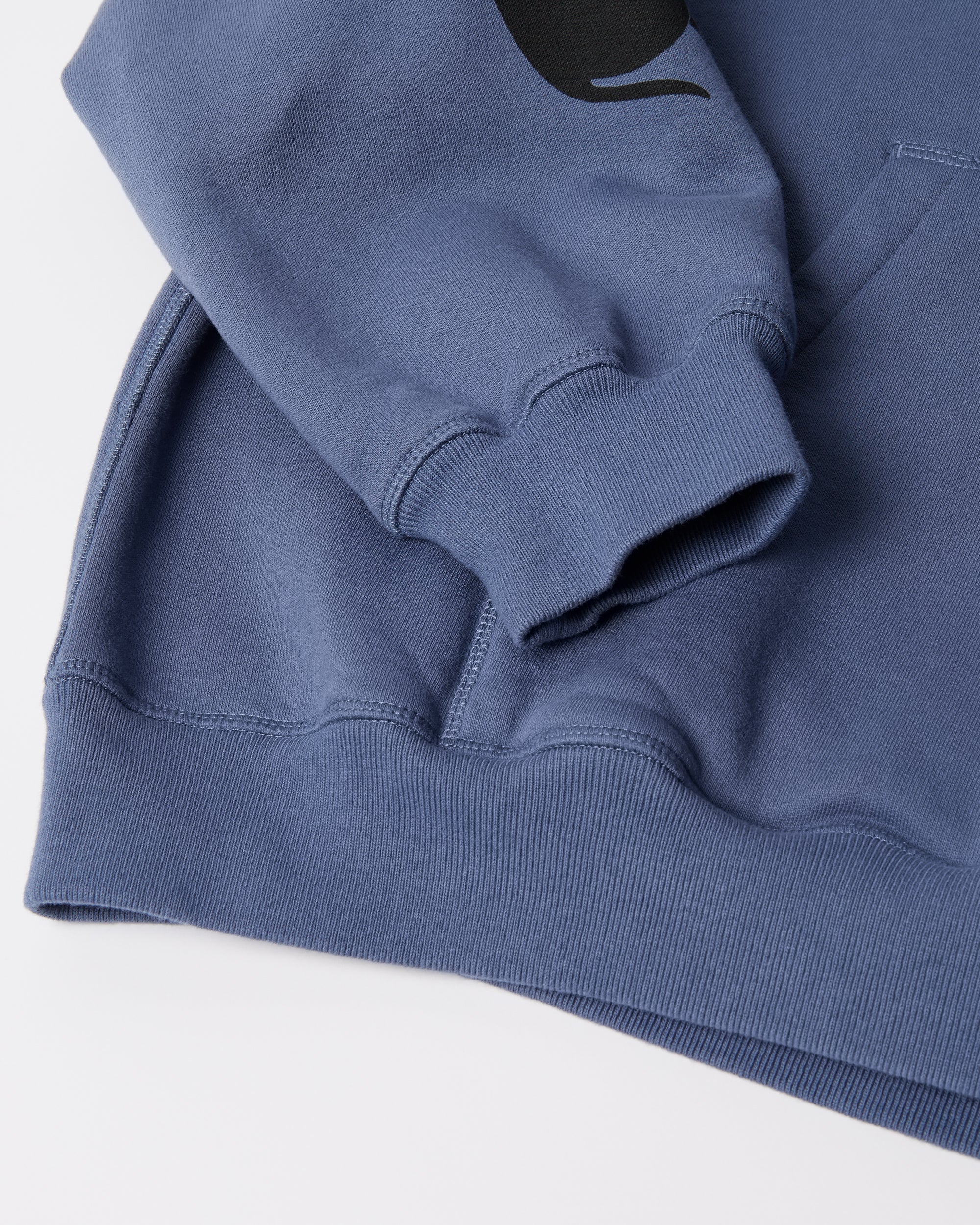 Non Grand Cafe Hooded Sweatshirt | Blue