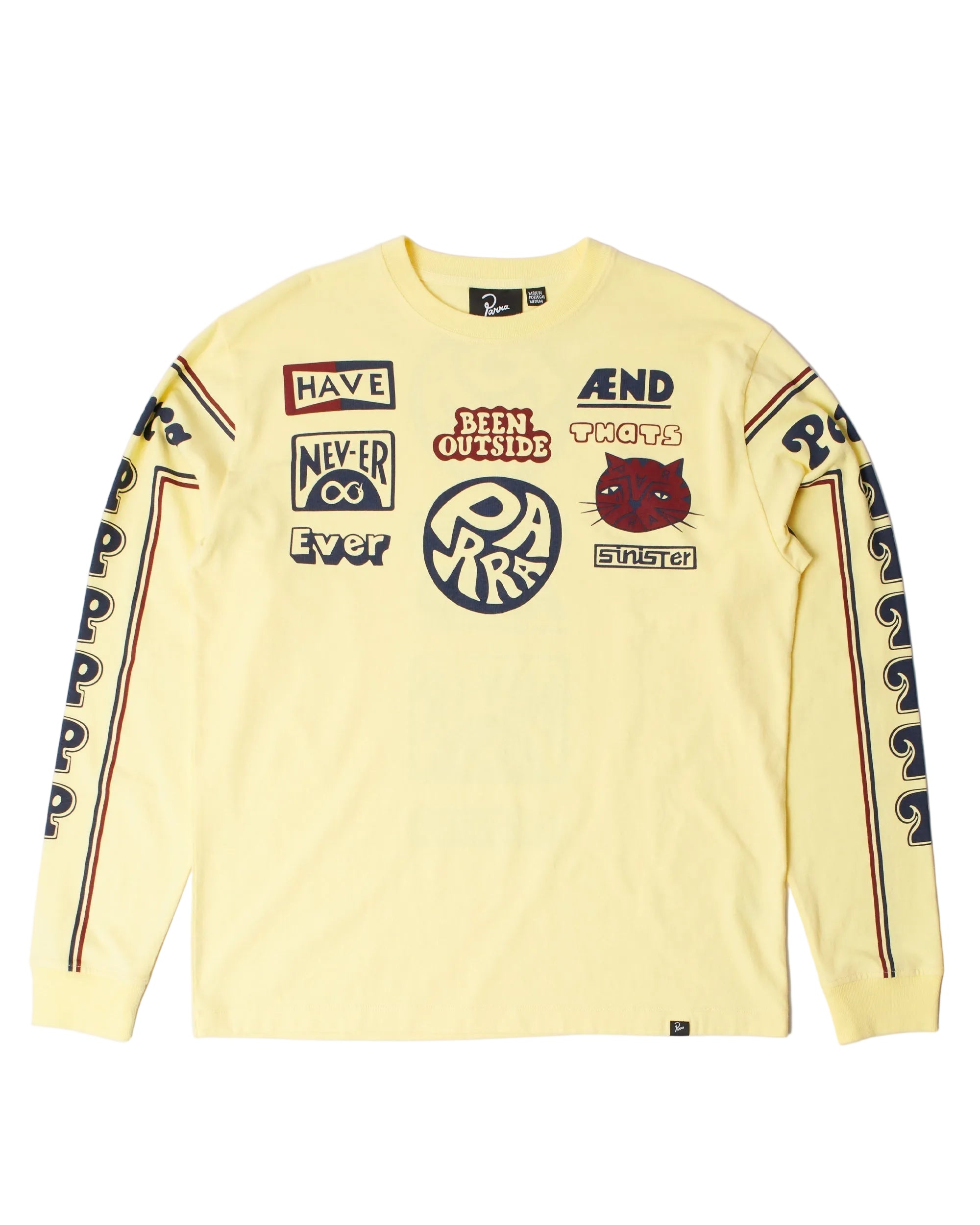 Never Sinister Long Sleeve T-shirt | Yellow
