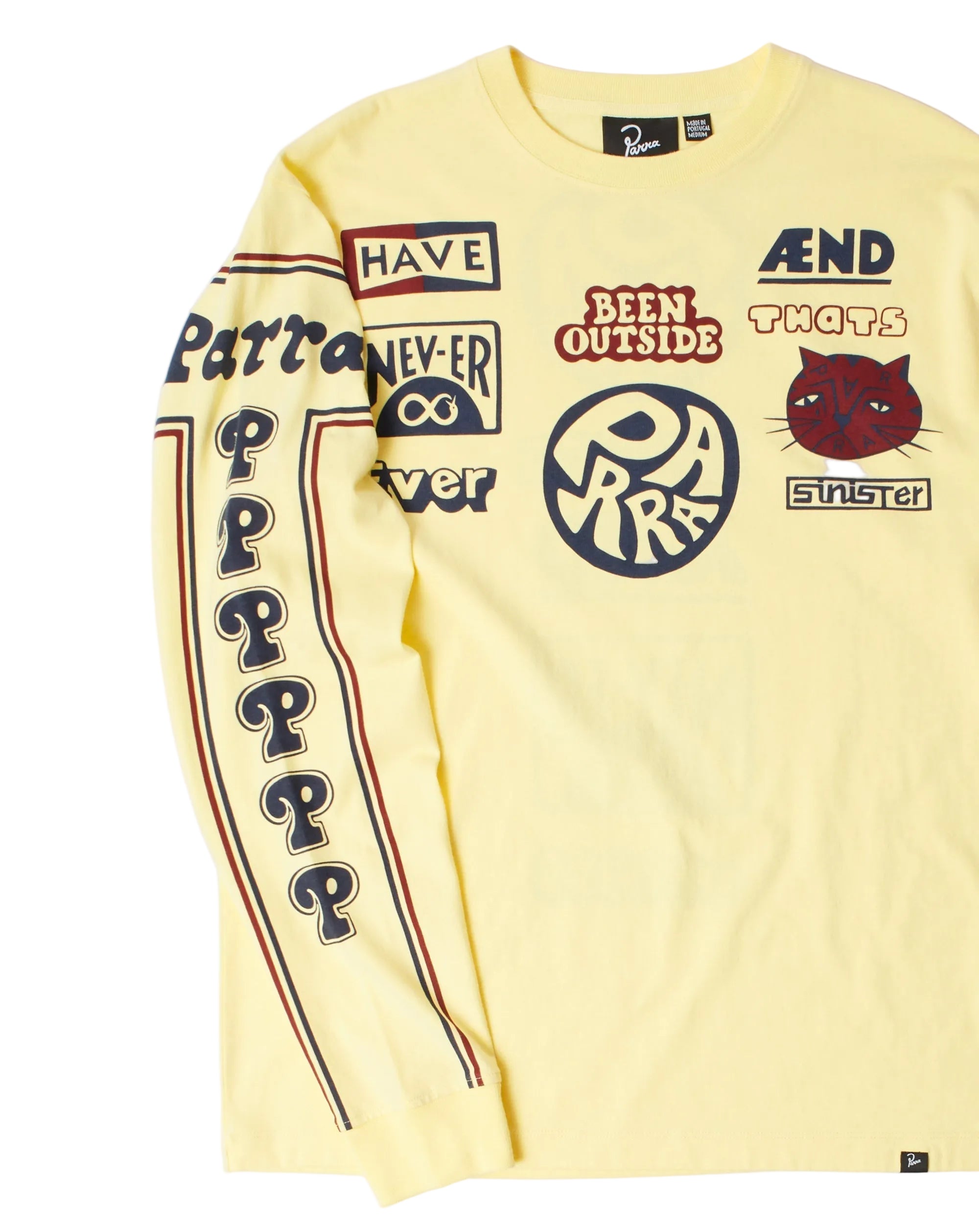 Never Sinister Long Sleeve T-shirt | Yellow