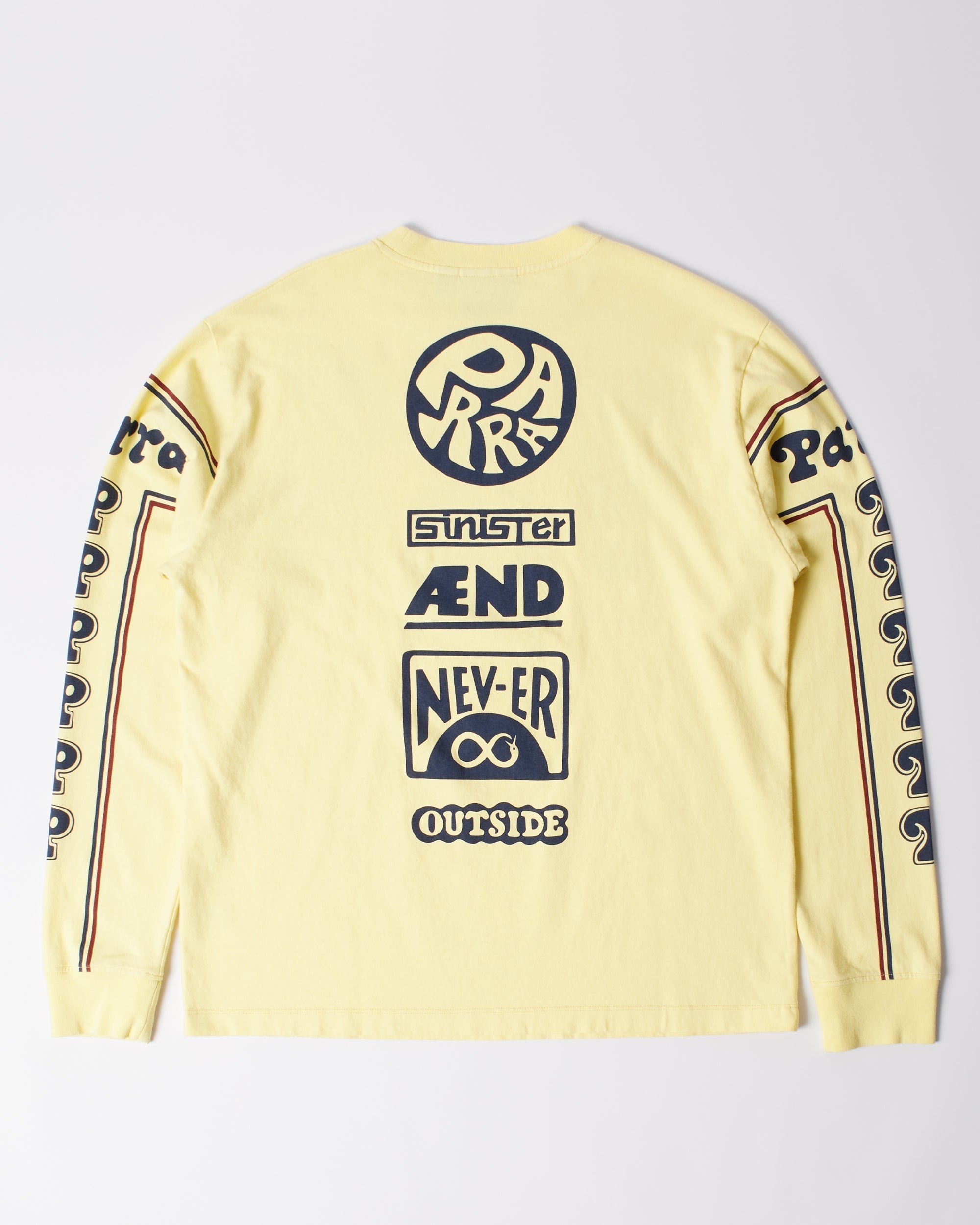 Never Sinister Long Sleeve T-shirt | Yellow