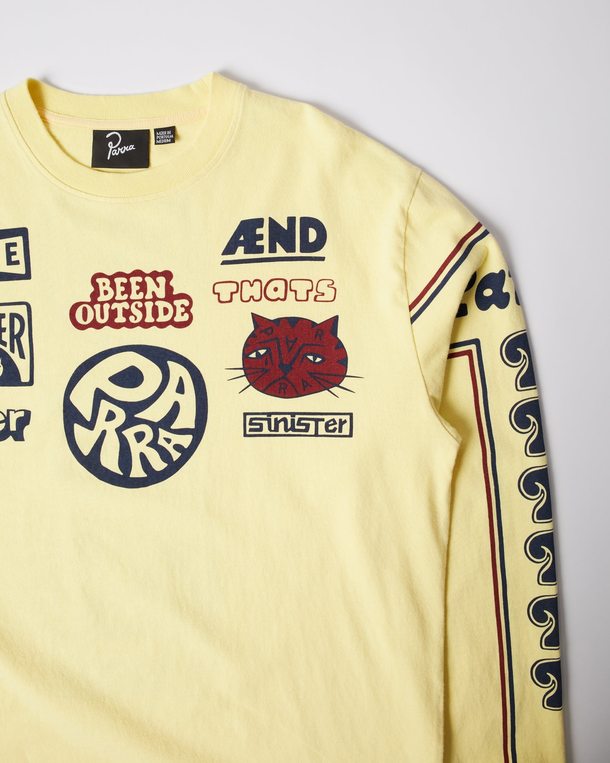 Never Sinister Long Sleeve T-shirt | Yellow