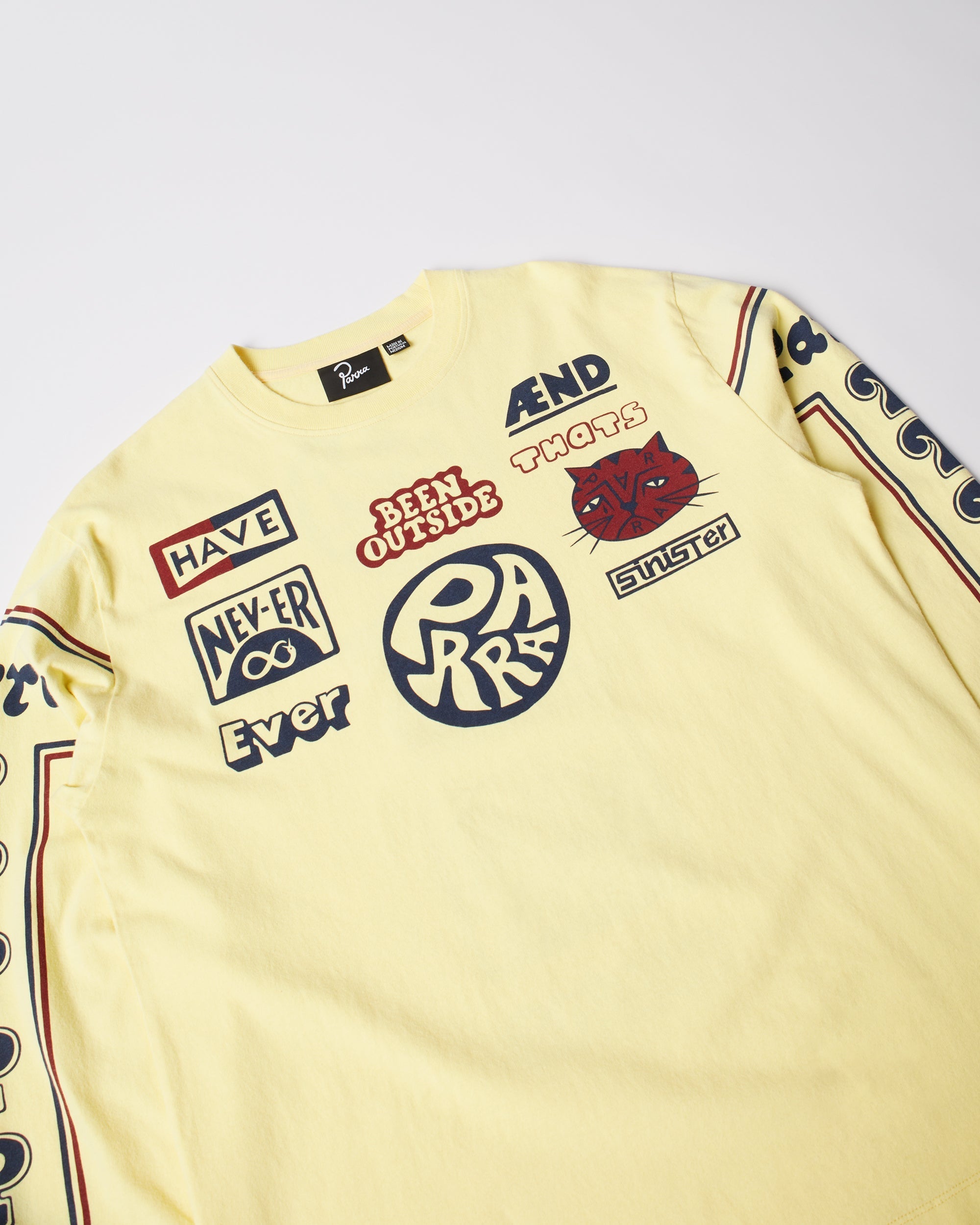 Never Sinister Long Sleeve T-shirt | Yellow
