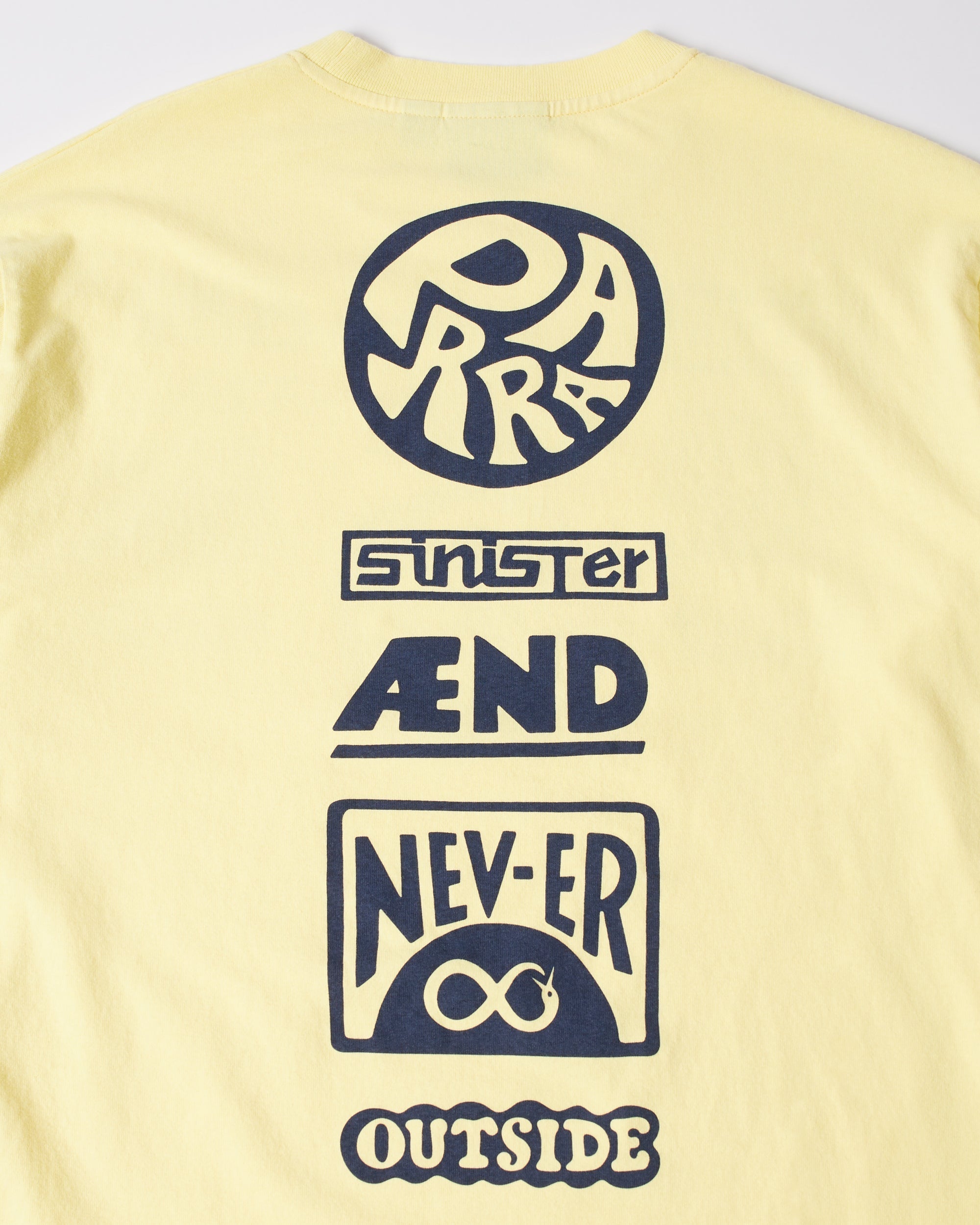 Never Sinister Long Sleeve T-shirt | Yellow