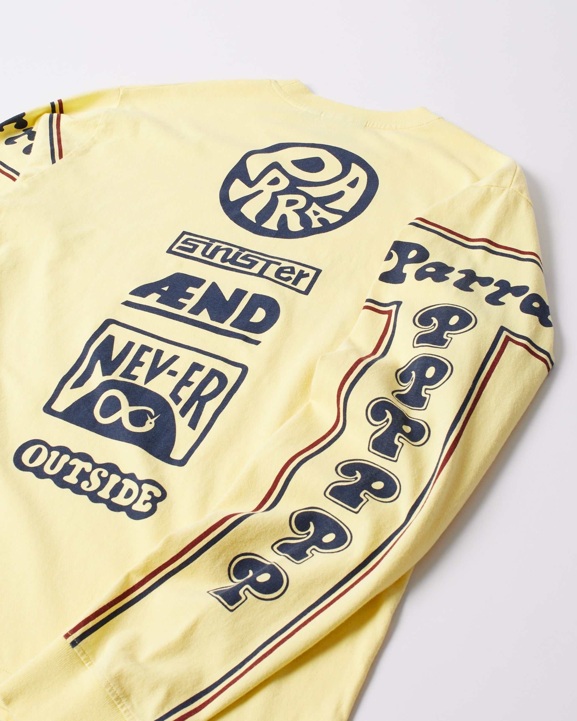 Never Sinister Long Sleeve T-shirt | Yellow