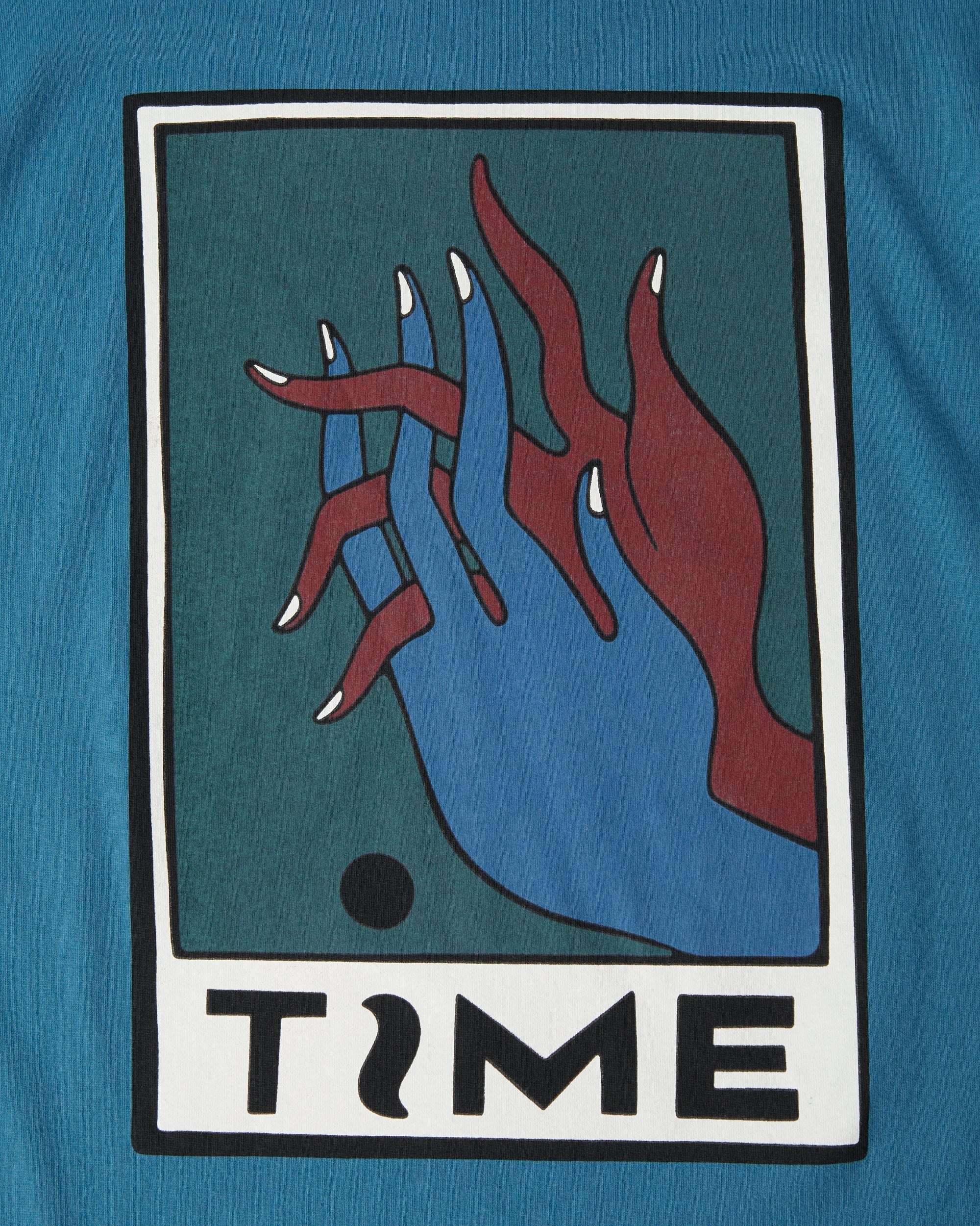 Hands Of Time T-shirt | Blue