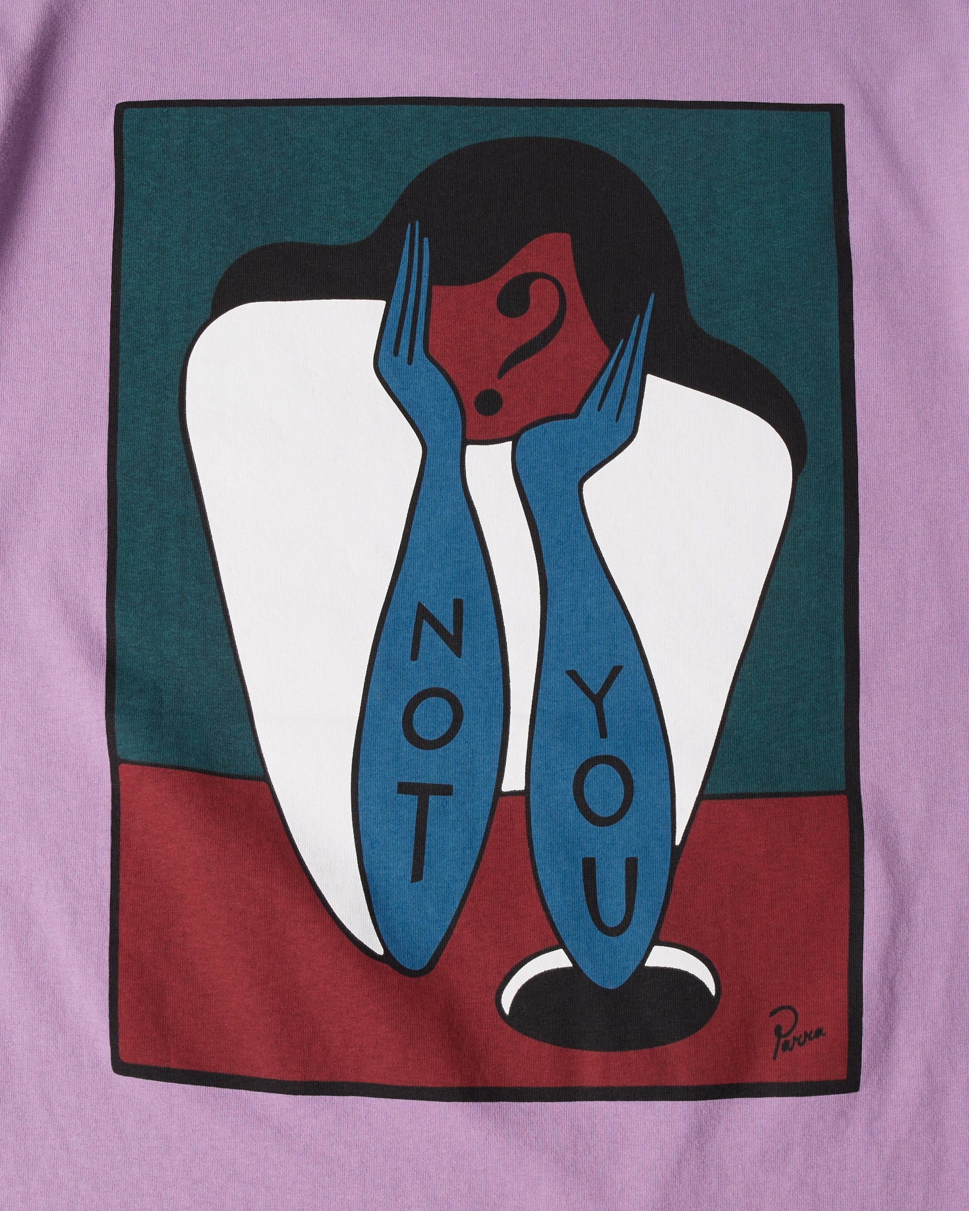Not You T-shirt | Purple