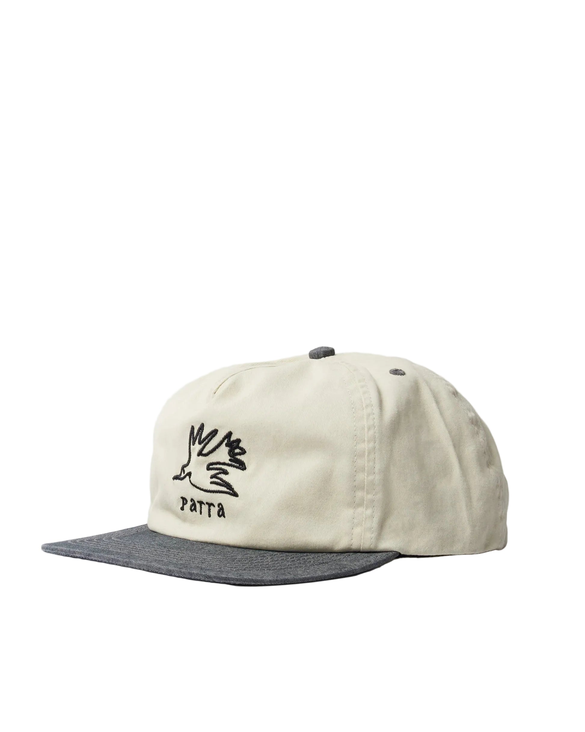Yarn Bird 5 Panel Hat | Off White