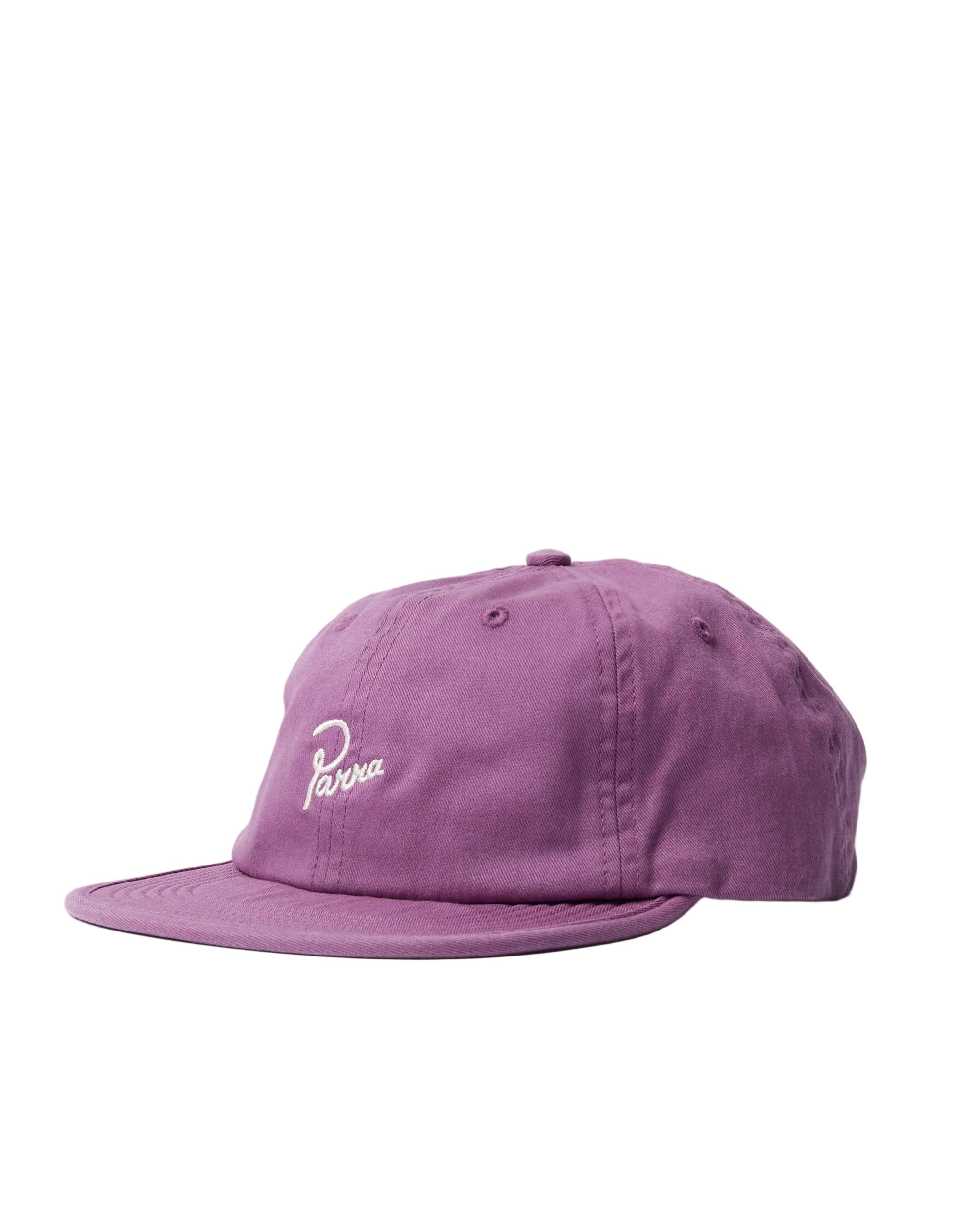 Signature 6 Panel Hat | Purple