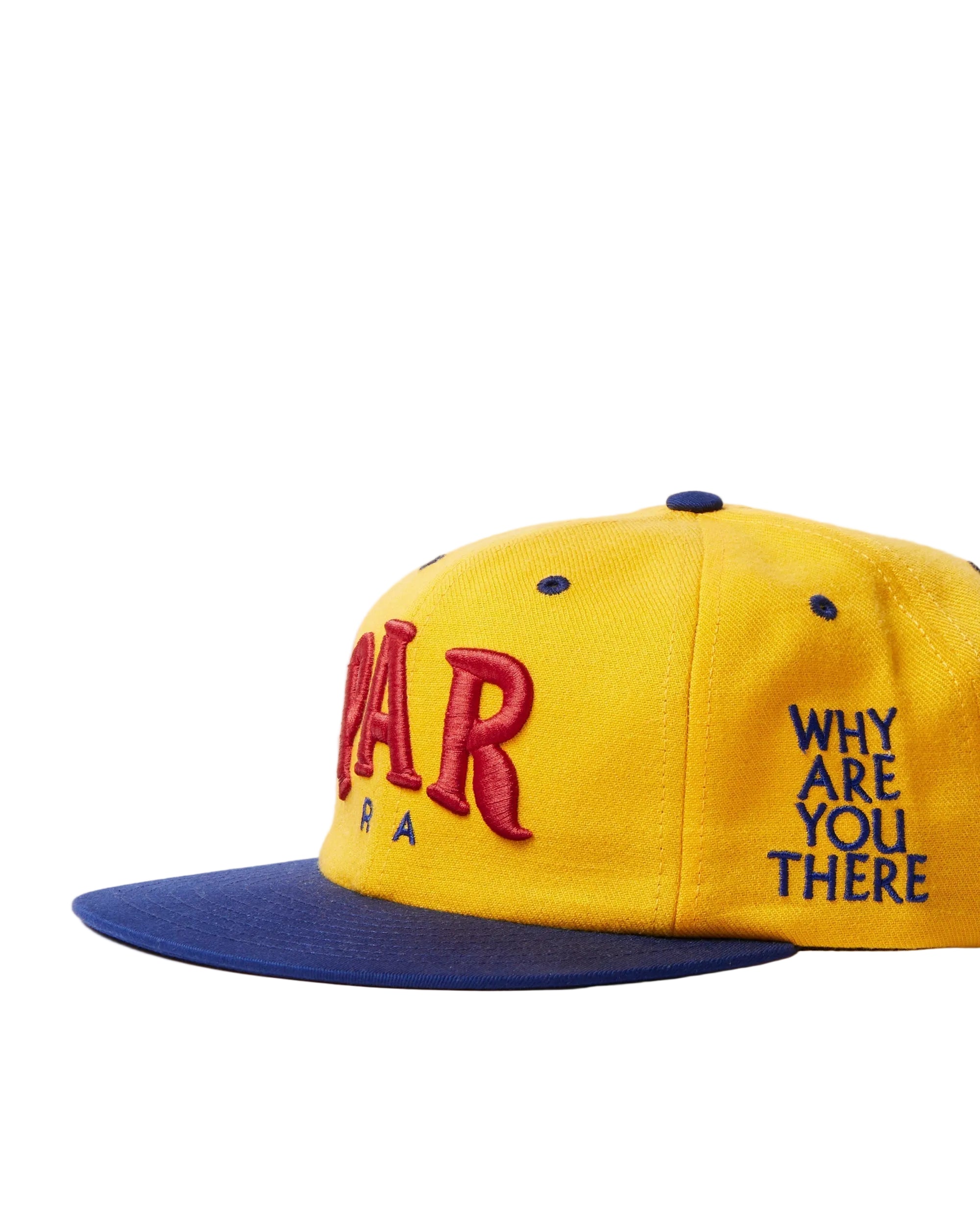 Dollar Store 6 Panel Hat | Yellow