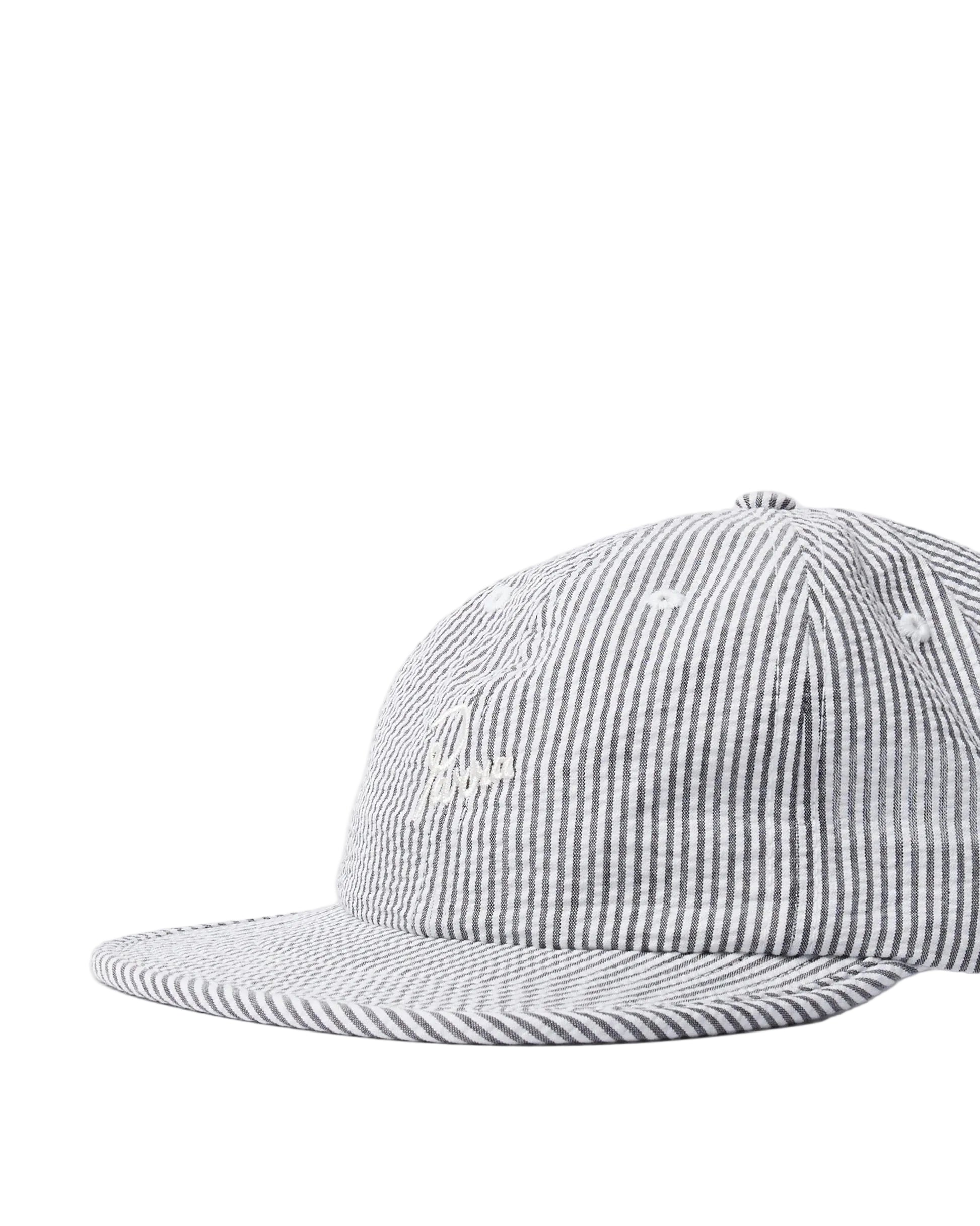 Signature 6 Panel Hat | Black