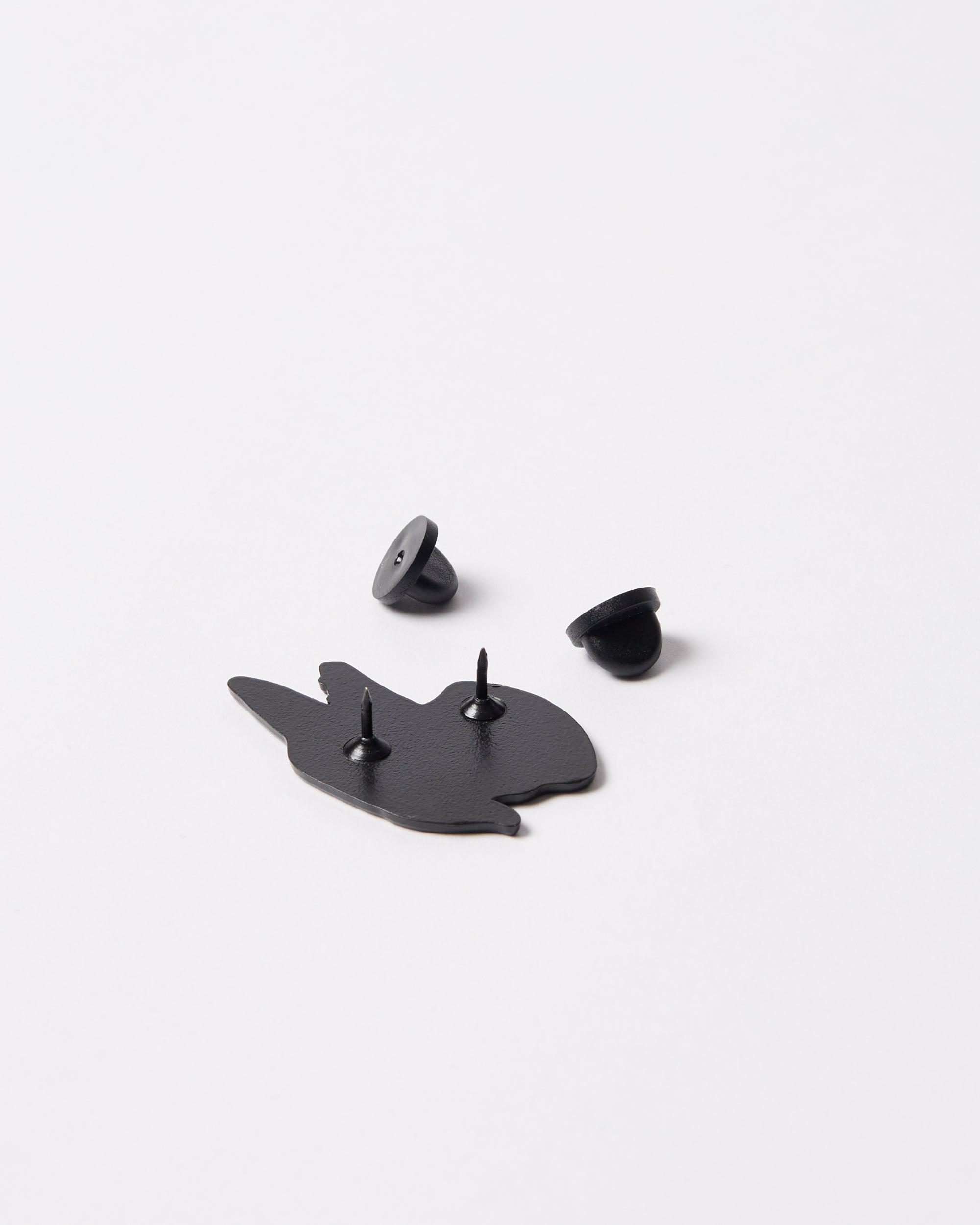 Dogface Enamel Pin | White