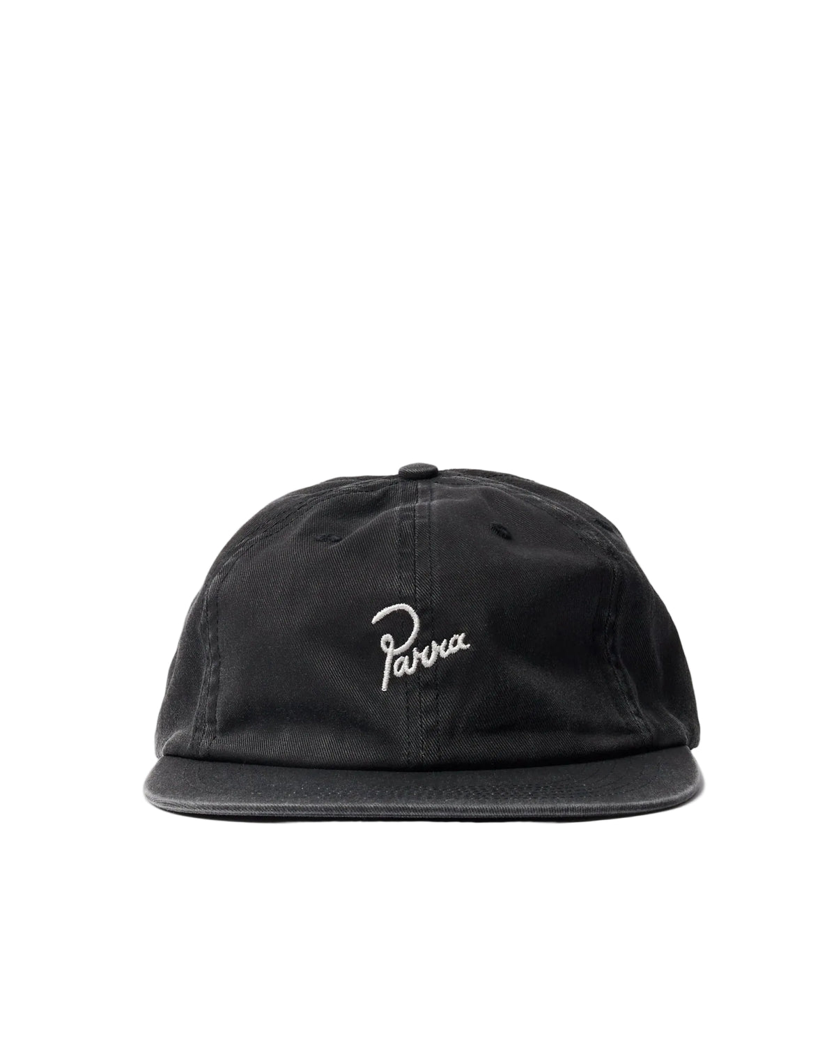 Signature 6 Panel Hat | Black Black