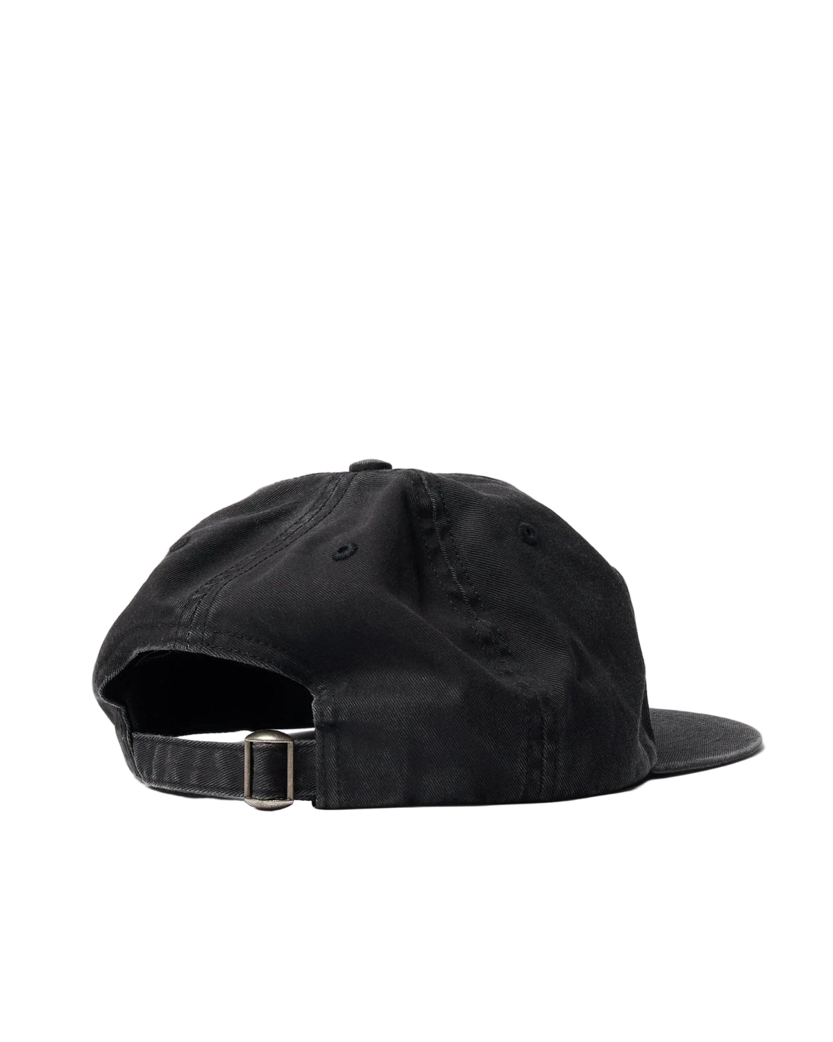 Signature 6 Panel Hat | Black Black