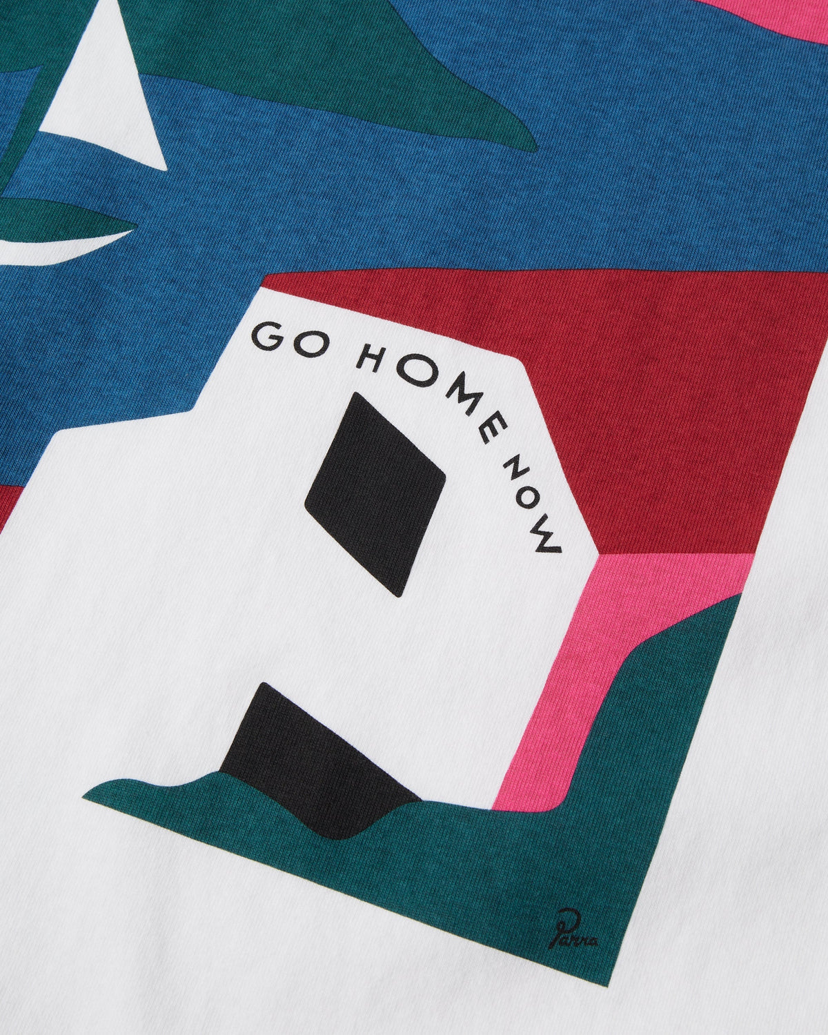No Vacation T-shirt | White