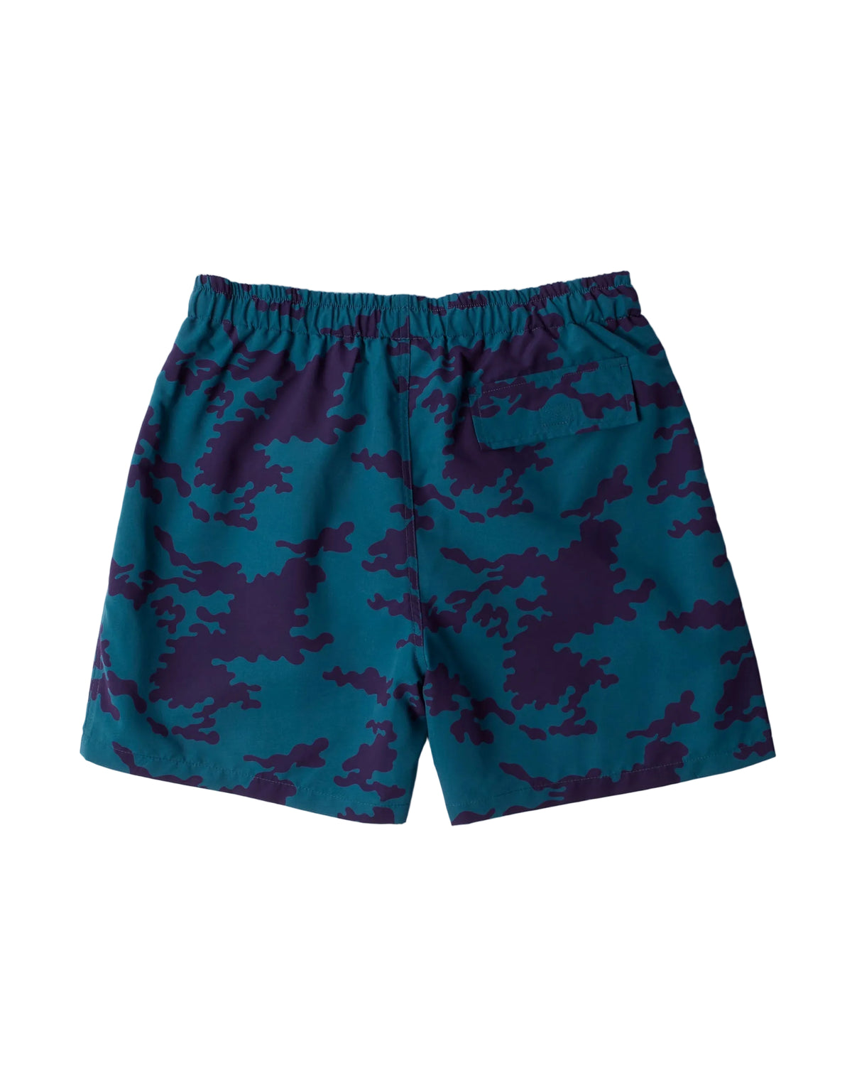 Purple Camo Man Swim Shorts | Blue