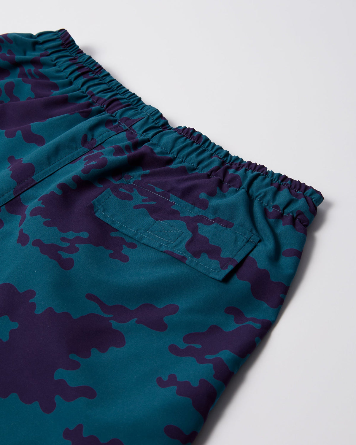 Purple Camo Man Swim Shorts | Blue