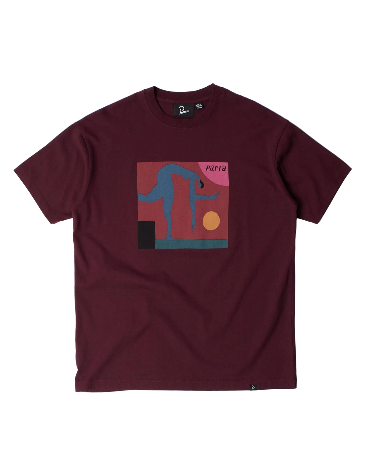 Tripped Up T-shirt | Dark Red