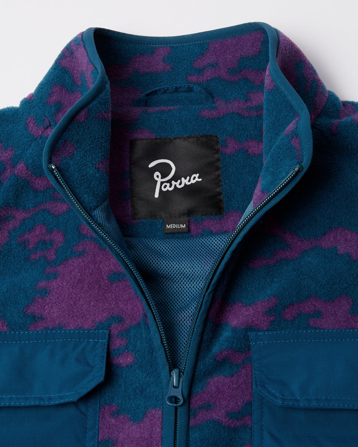 Purple Darwin Camo Fleece | Blue