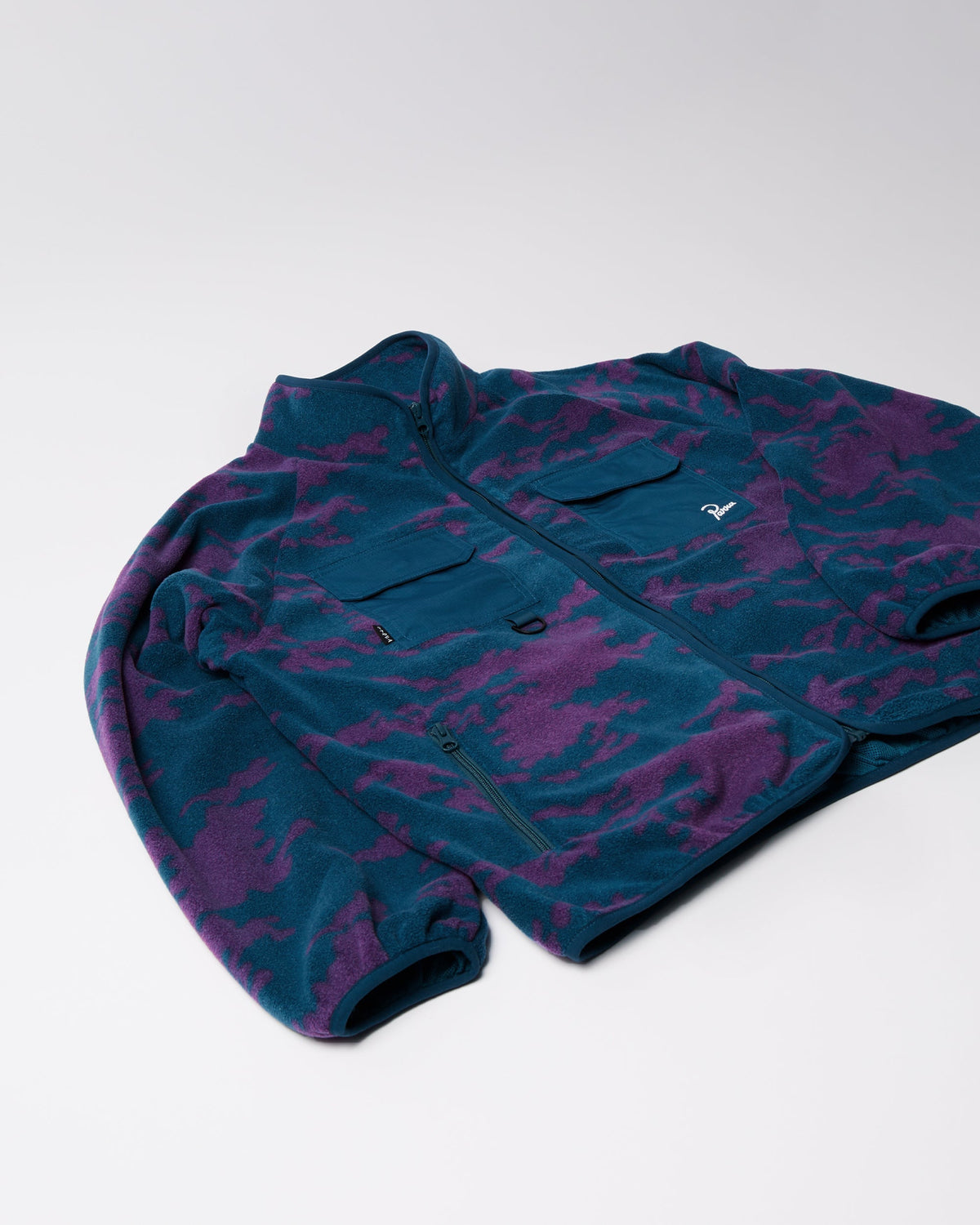 Purple Darwin Camo Fleece | Blue