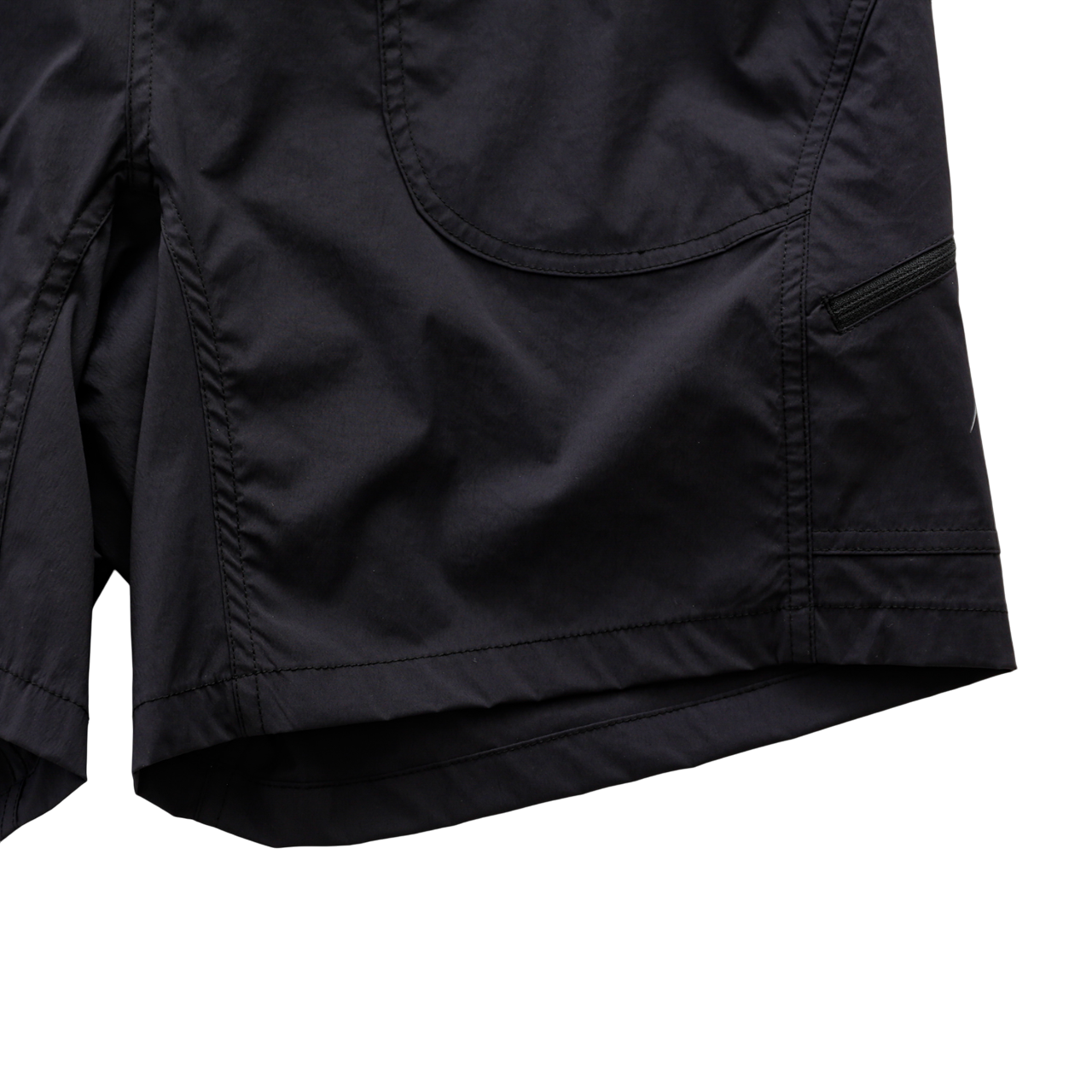 6 Pocket Hiking Shorts	| Black