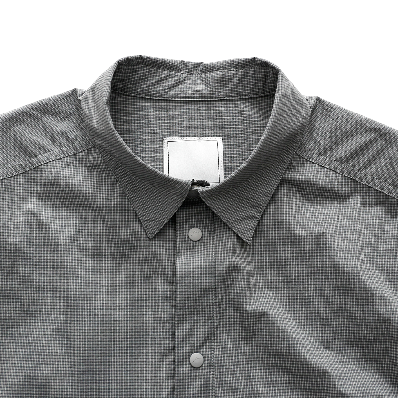 Chk 2pocket Short Sleeve Shirts | Dark Grey
