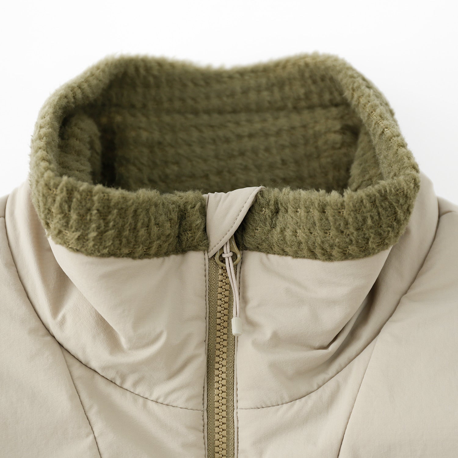 Nylon Insulation Vest | Beige