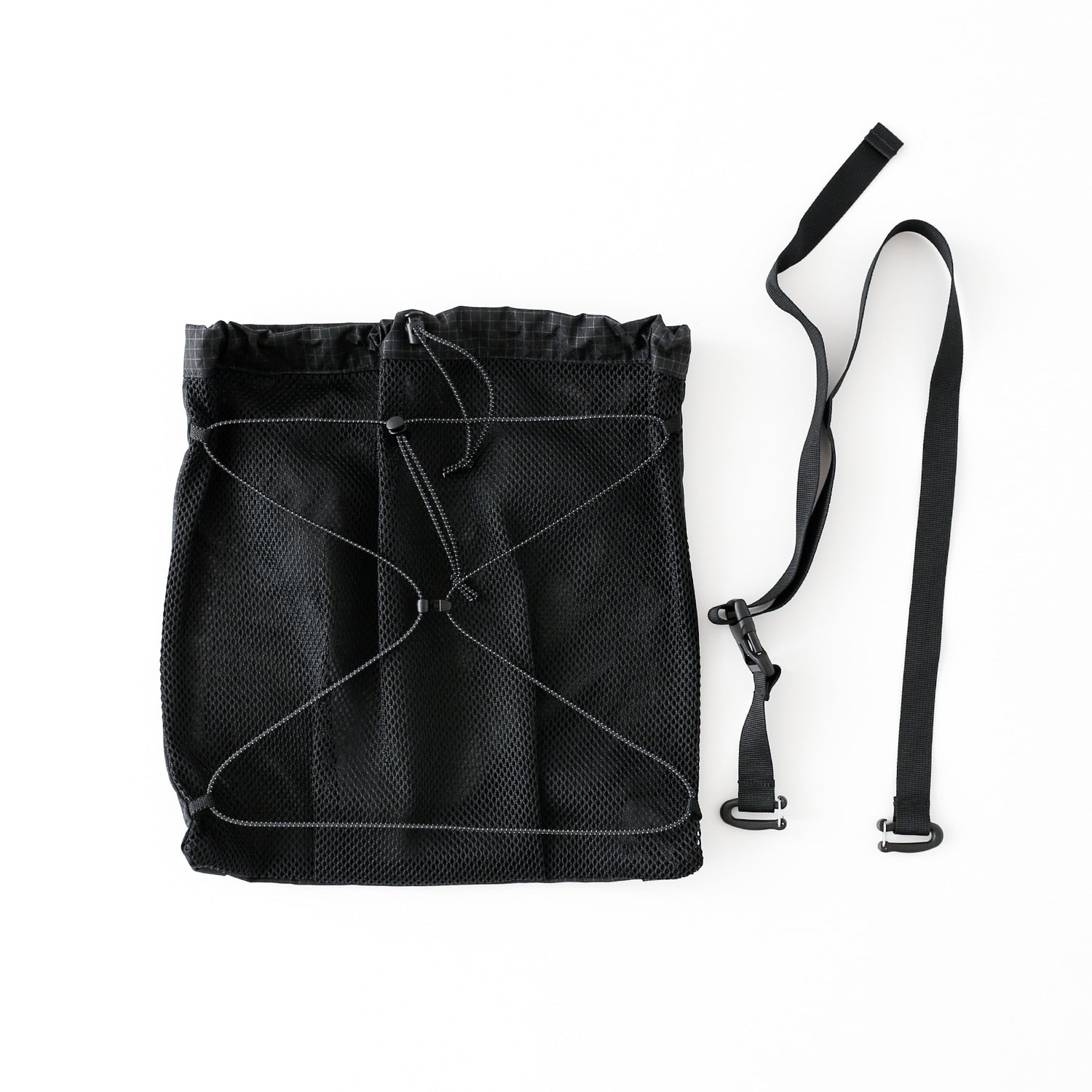 Trail Tote | Grid Black