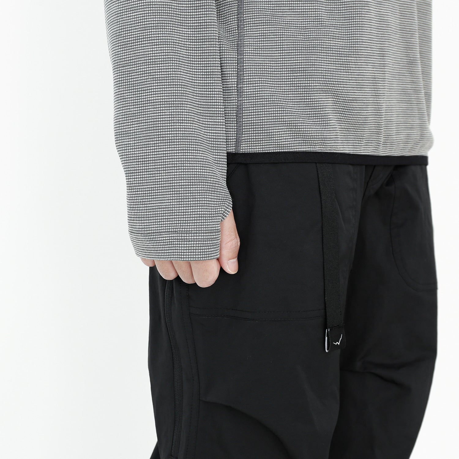 Live Wool Mix Halfzip | Charcoal