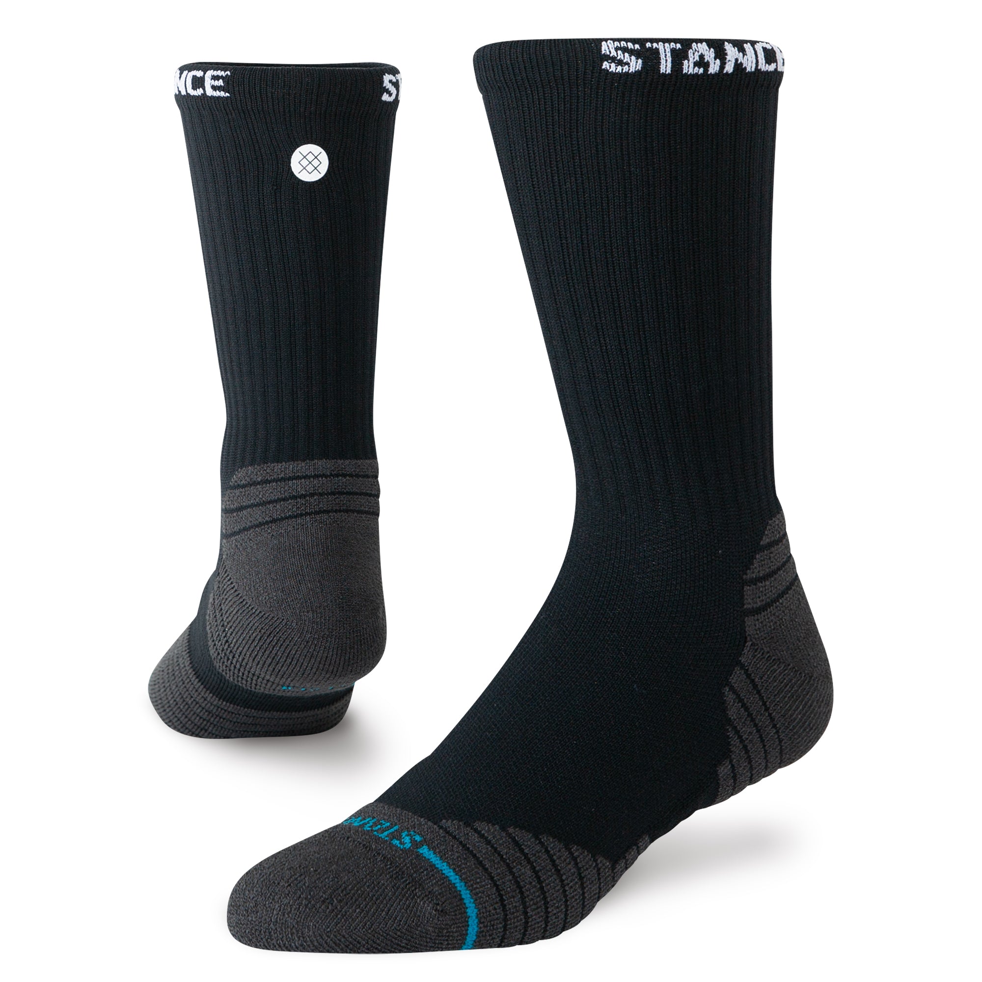 Golf Ribbed Mid Crew Socks