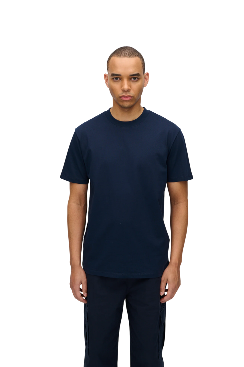 Aarhus Short Sleeved T-Shirt | Navy Blazer