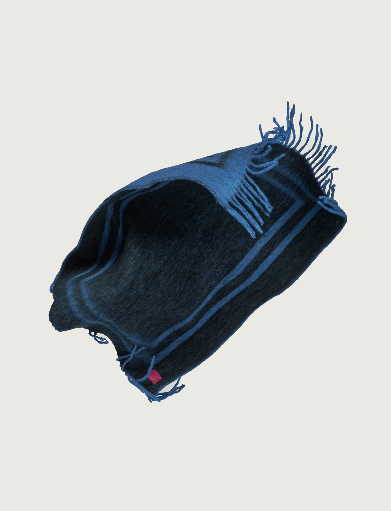 Weekend Plaid, raven & dazzling blue