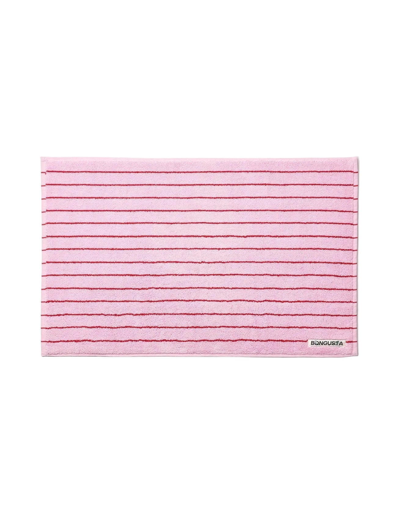Naram Bath Mat, baby pink & ski patrol