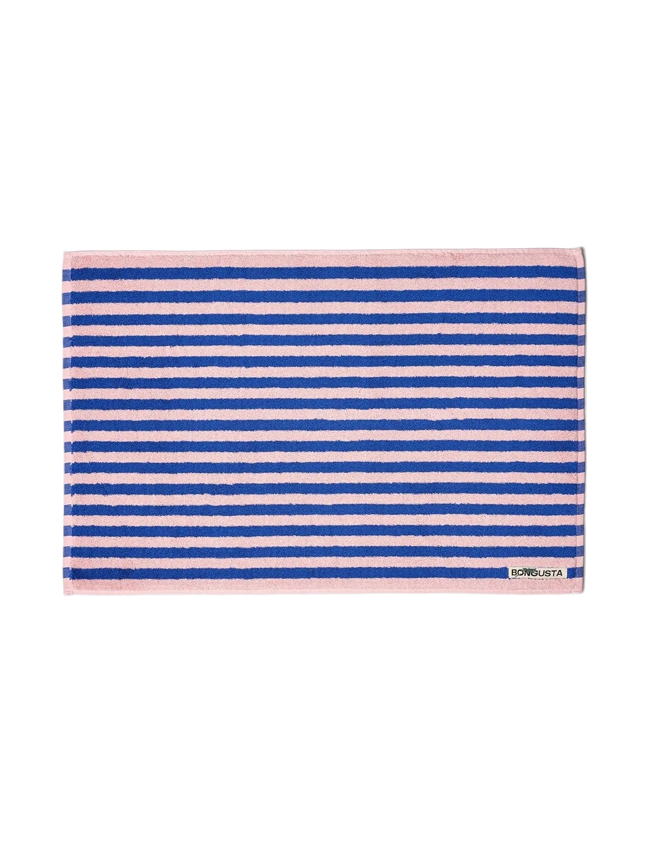Naram Bath Mat, dazzling blue & rose