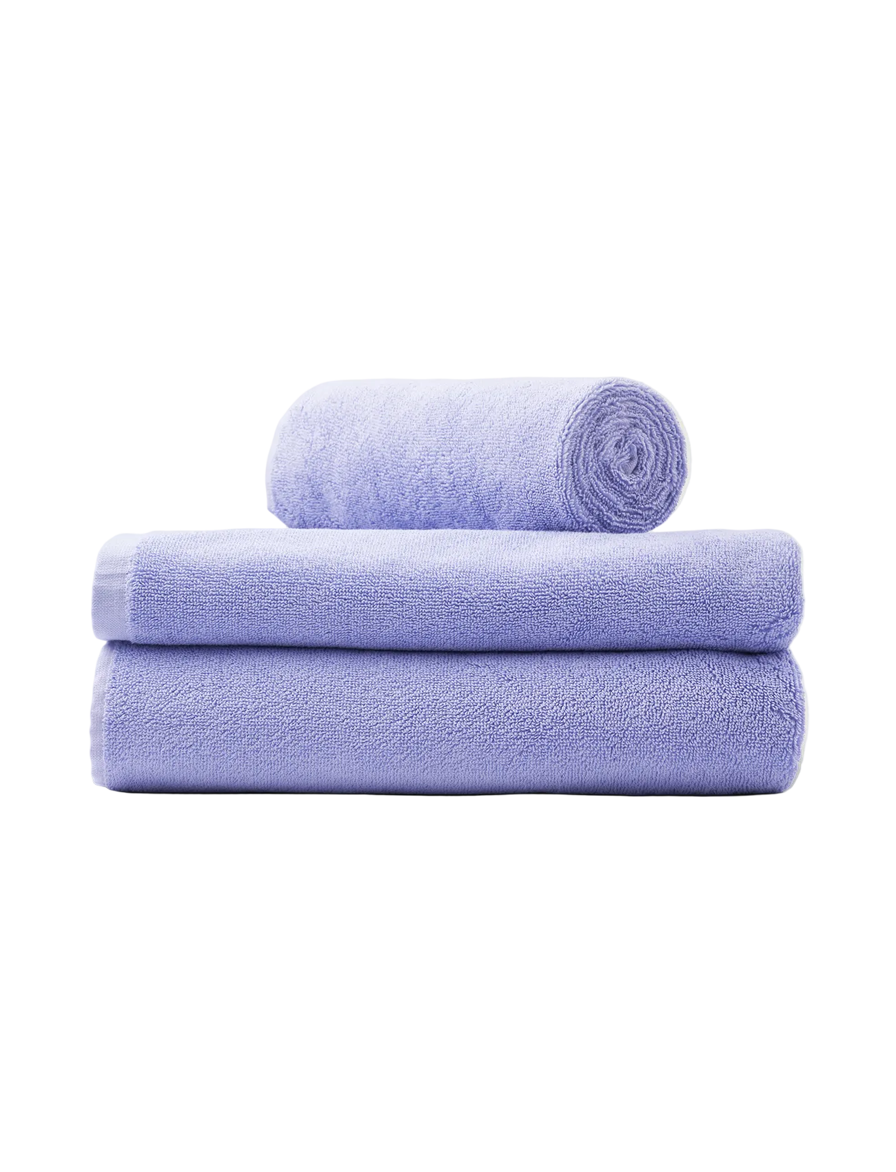 Naram Towels, lavender blue