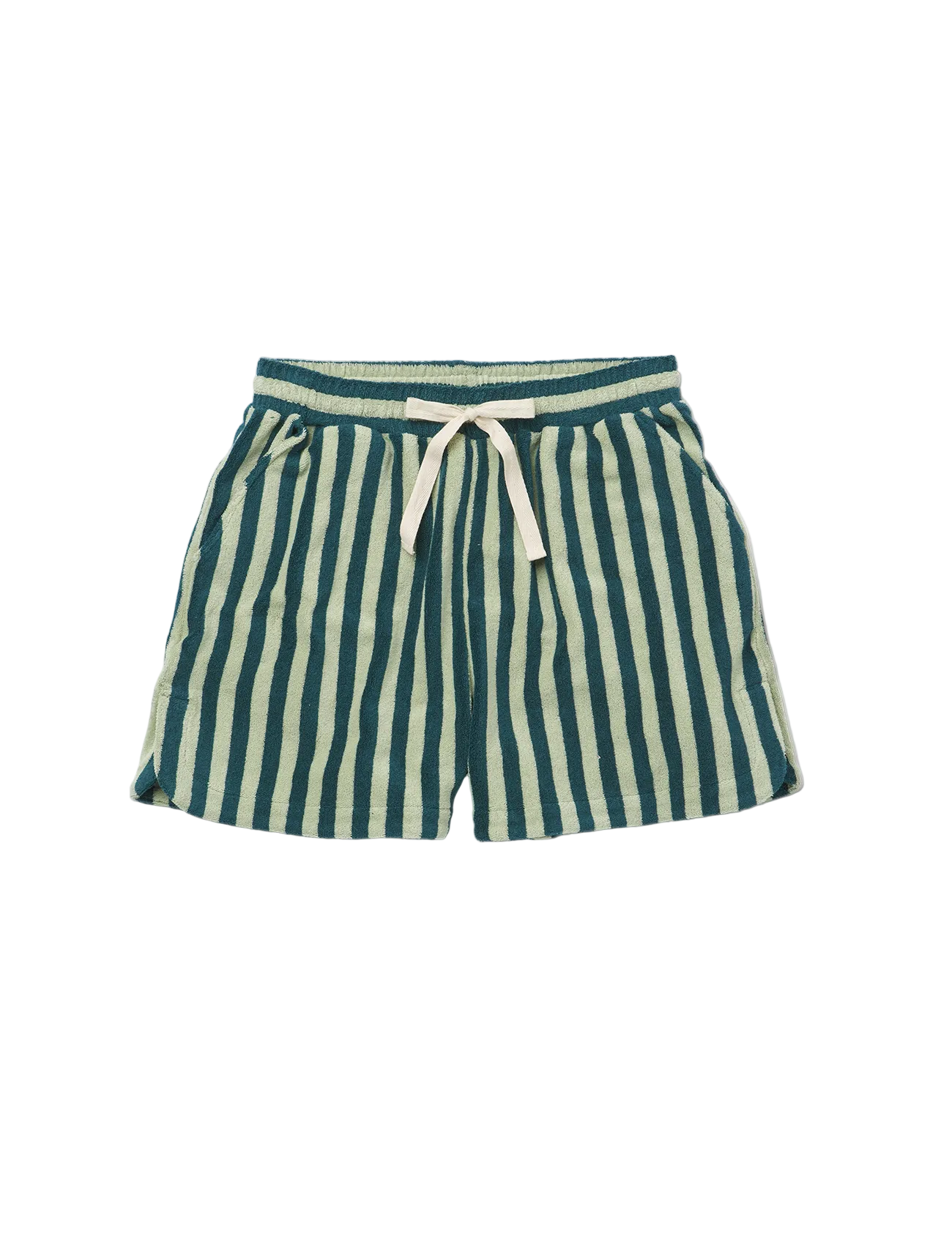 Naram Gym Shorts, sea foam & deep teal