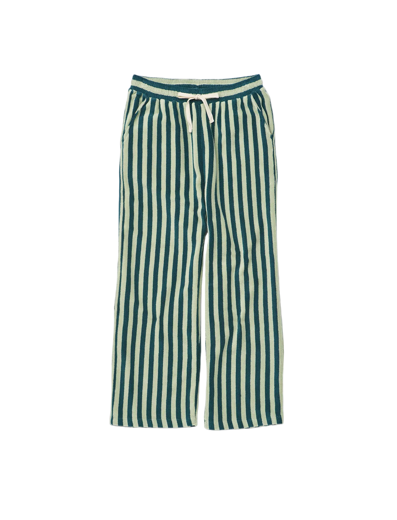 Naram Pants, sea foam & deep teal