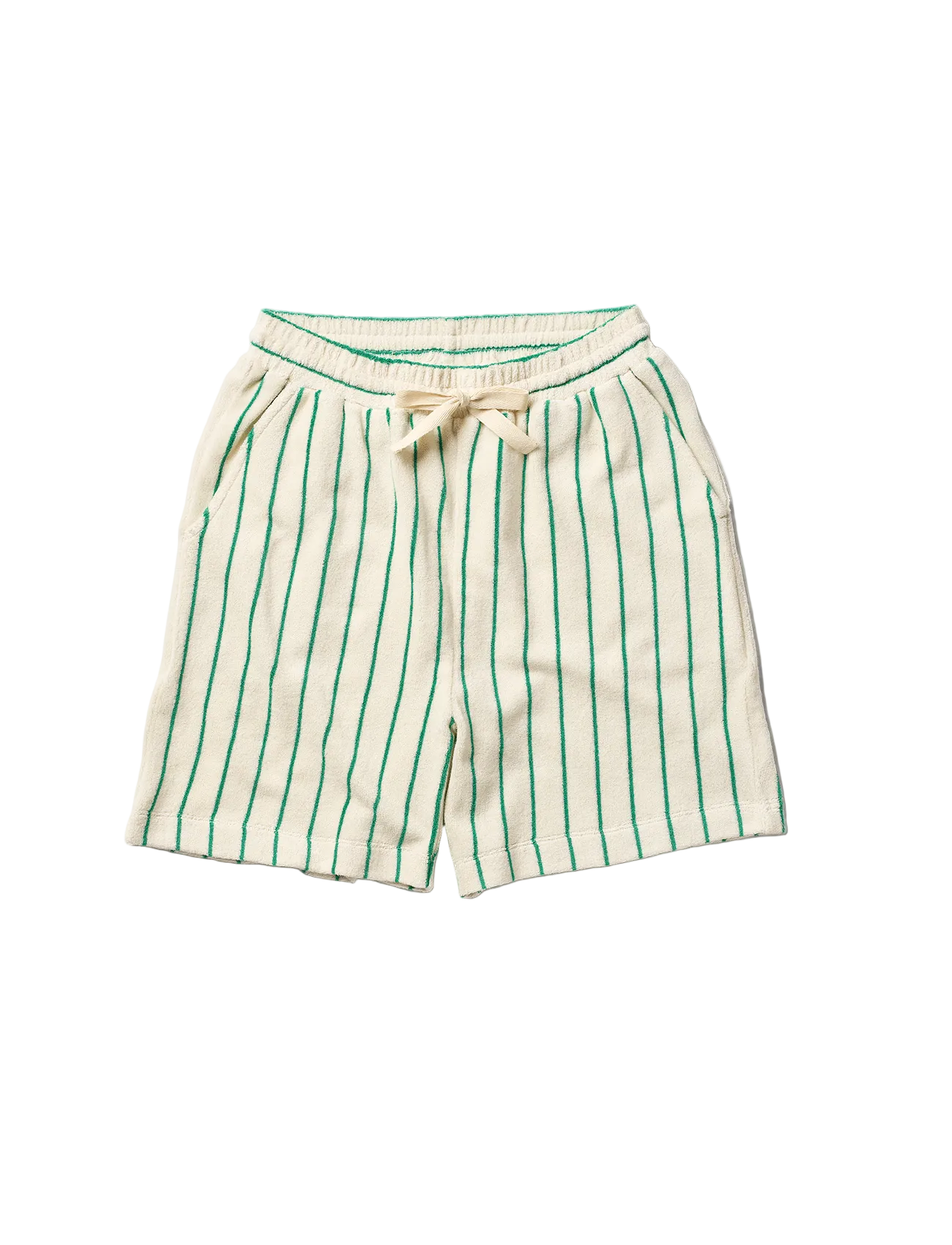 Naram Shorts, pure white & grass