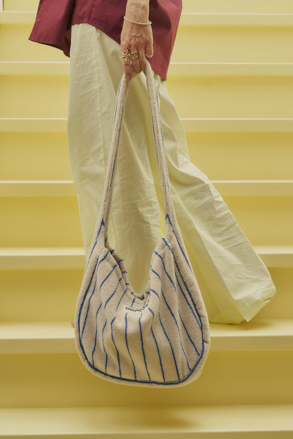 Naram Crossbody Bag, moonbeam & ultramarine
