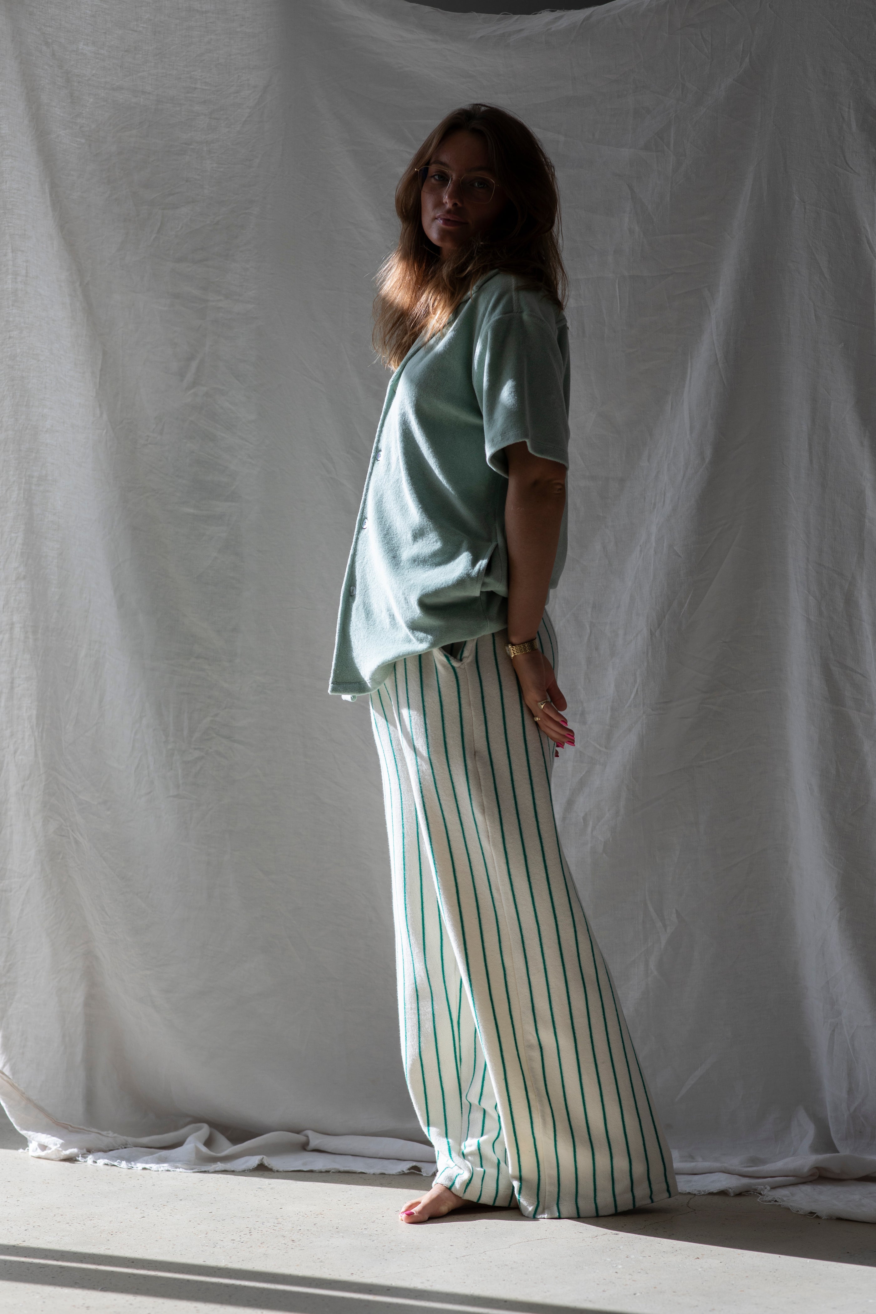 Naram Shirt, silver sage