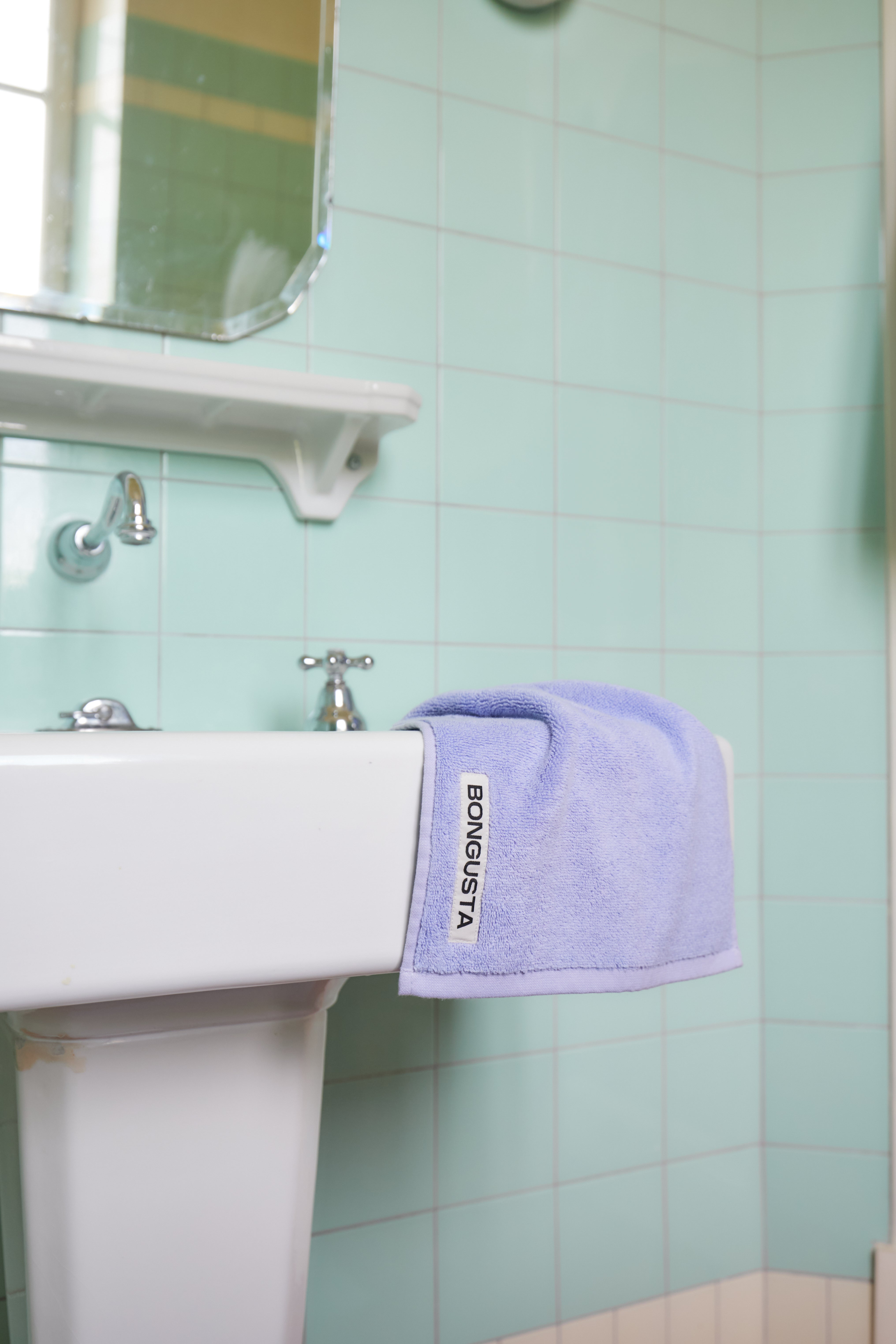 Naram Towels, lavender blue