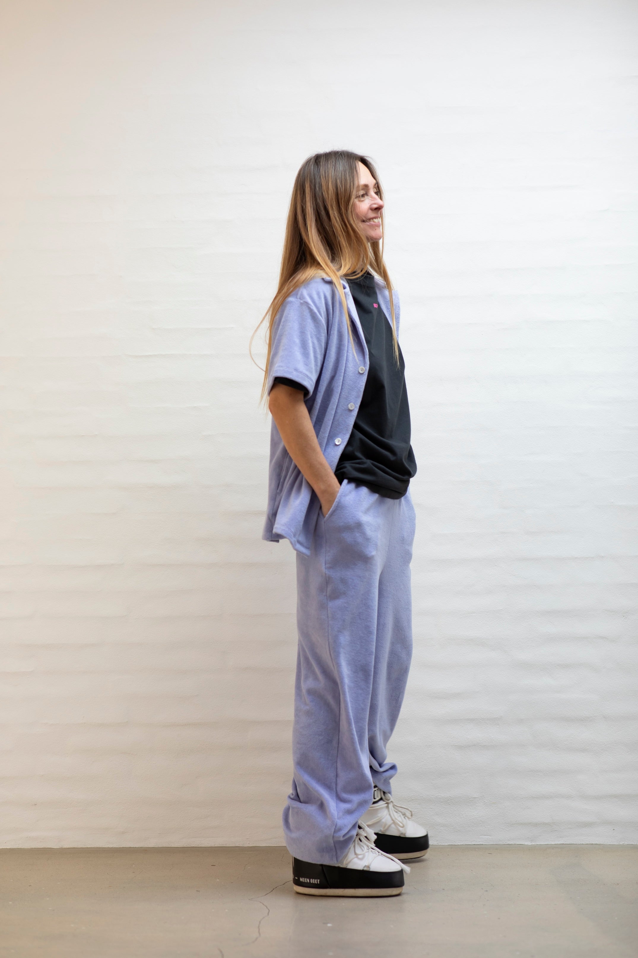 Naram Shirt, lavender blue