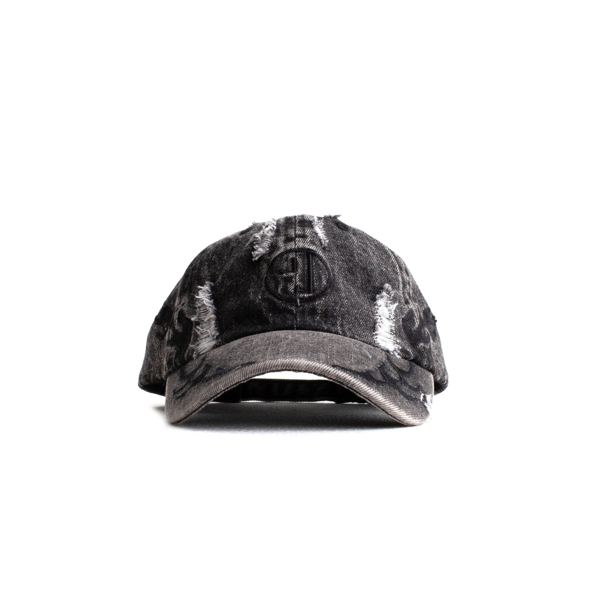 Flames Cap | Washed Black