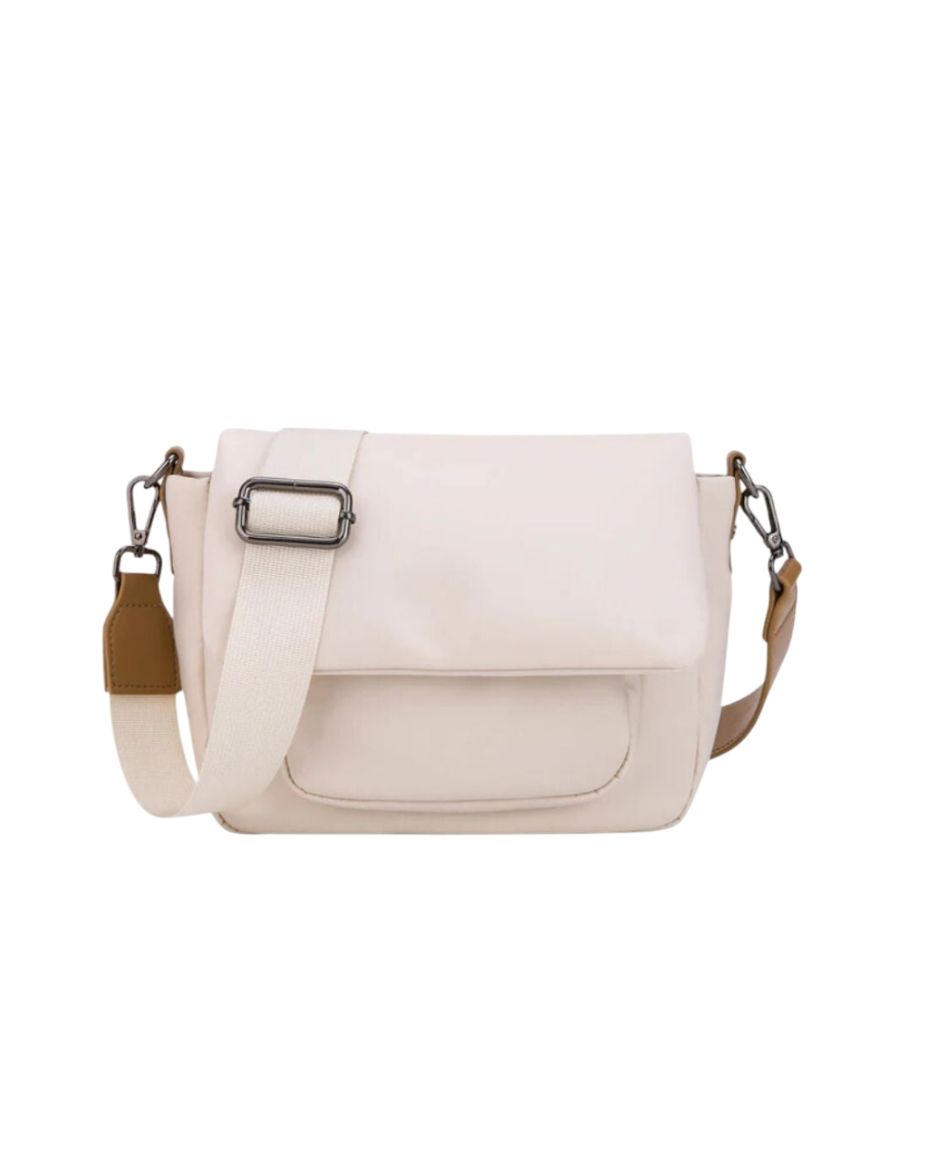 Cayman Pocket Puffer Matte Twill - Pearl Cream