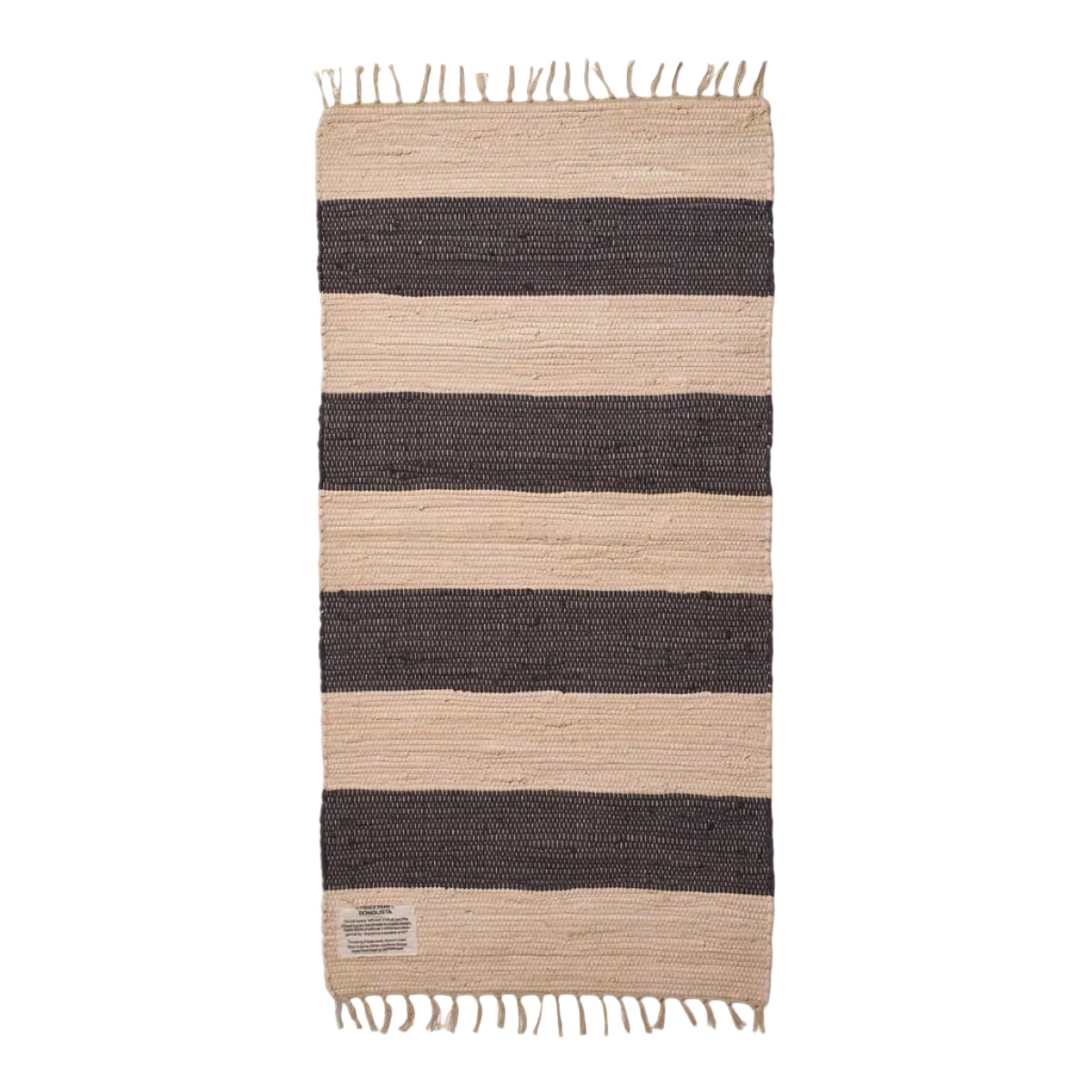 Chindi Rug, grey & beige