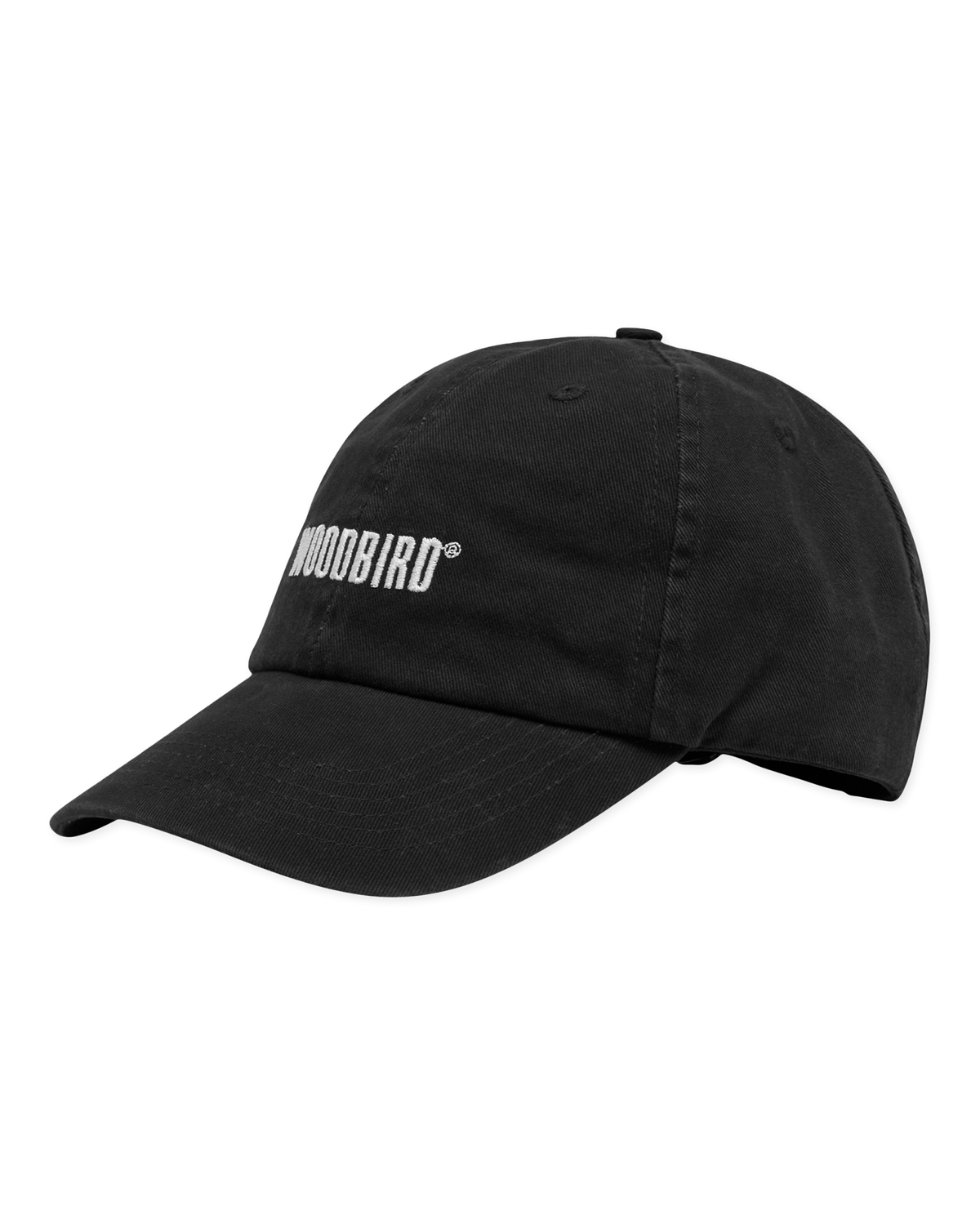 Core Twill Cap | Black-white