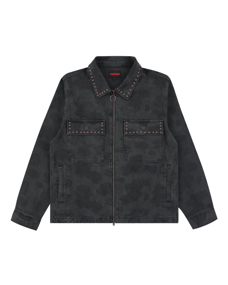 Cowhide Work Jacket | Black